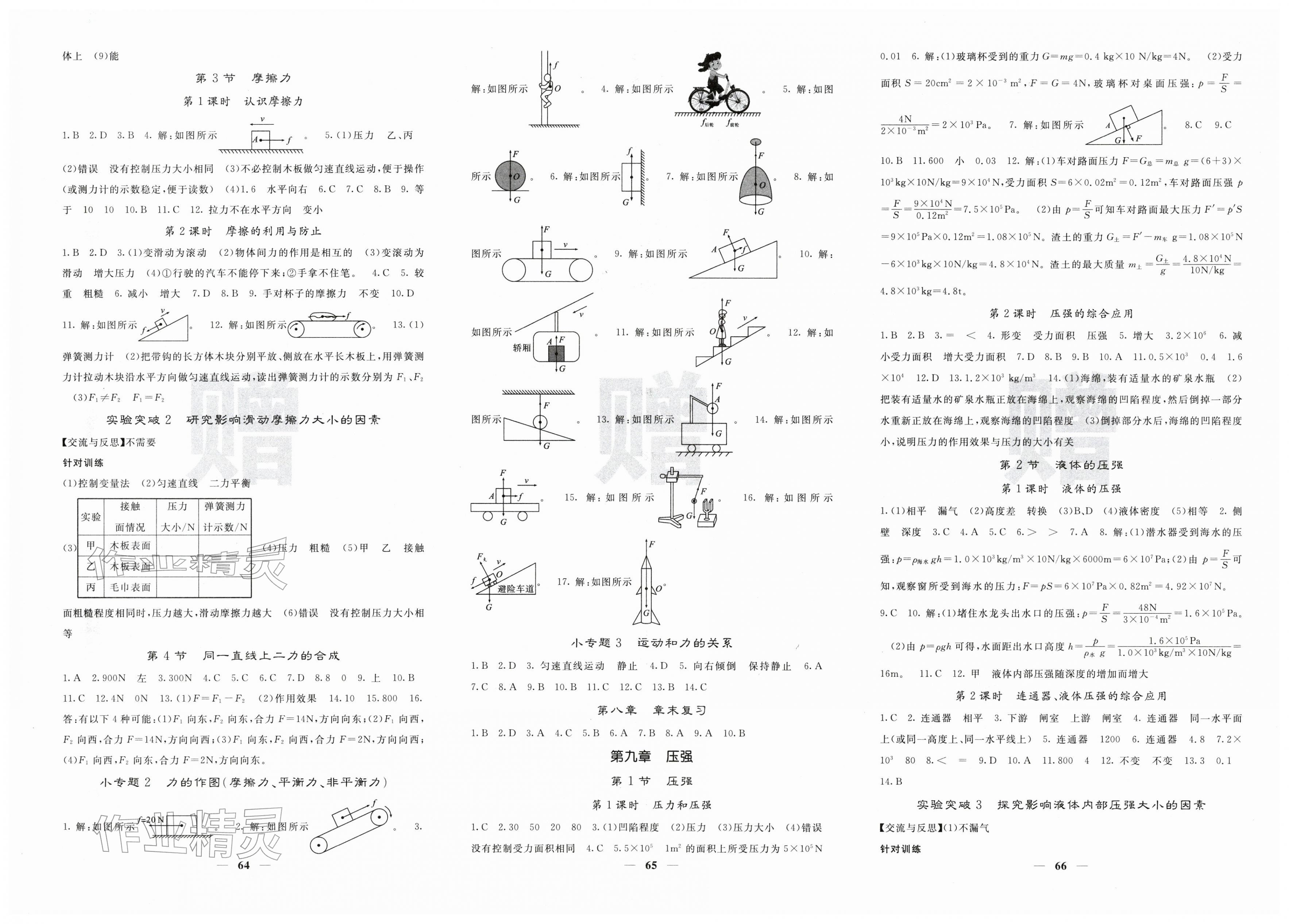 2026年名校课堂内外八年级物理下册人教版&nbsp;第2页