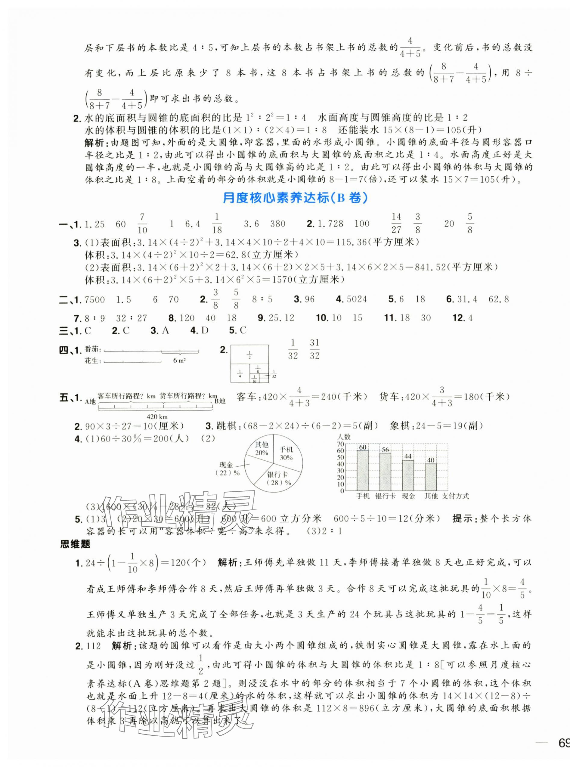 2025年阳光同学一线名师全优好卷六年级数学下册苏教版 第5页