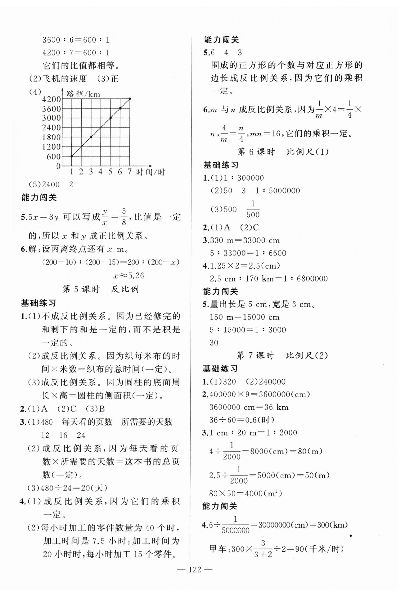 2025年同學在線六年級數學下冊人教版廣東專版 第6頁