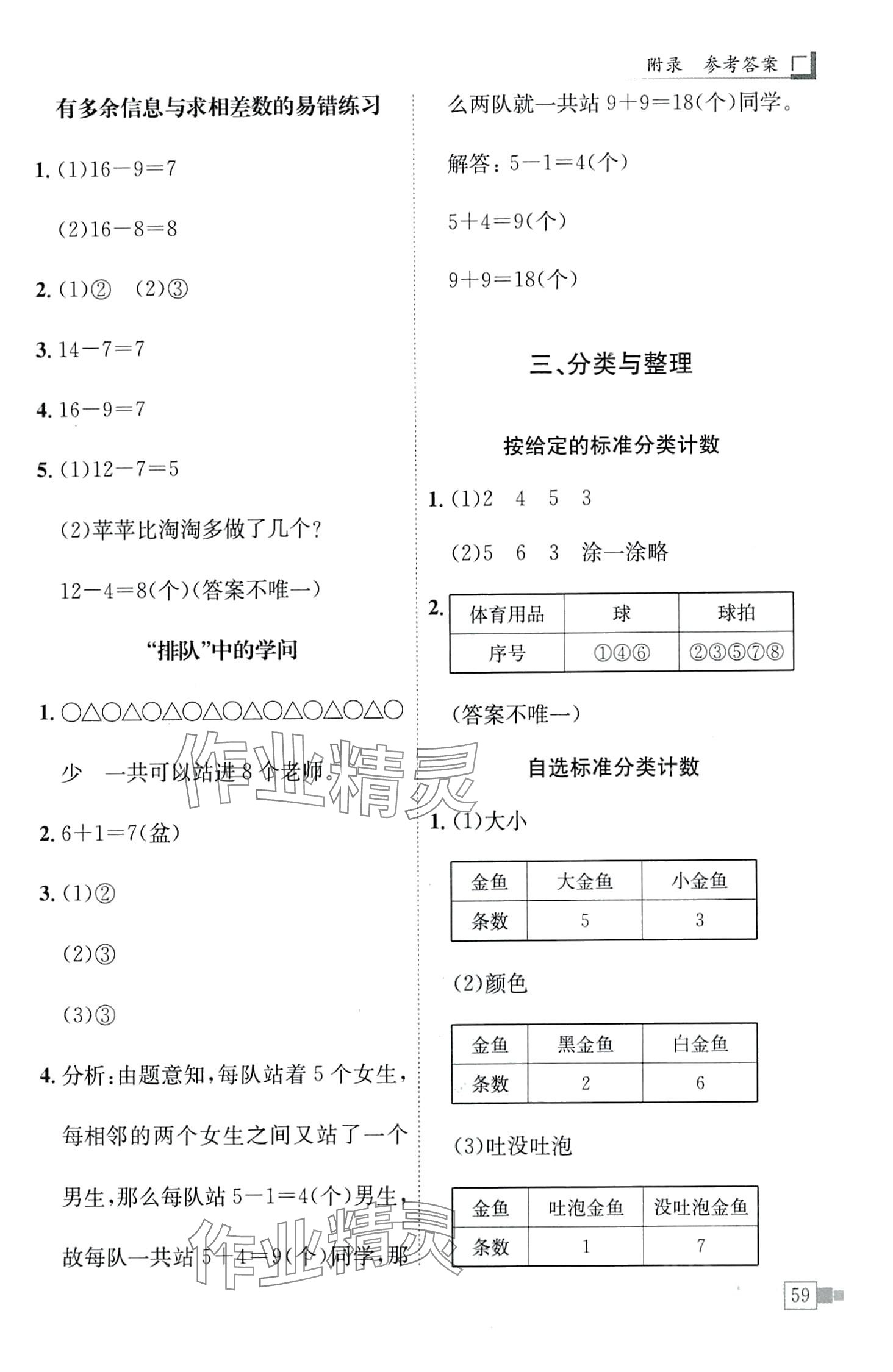 2024年黄冈小状元解决问题天天练一年级数学下册人教版 第3页