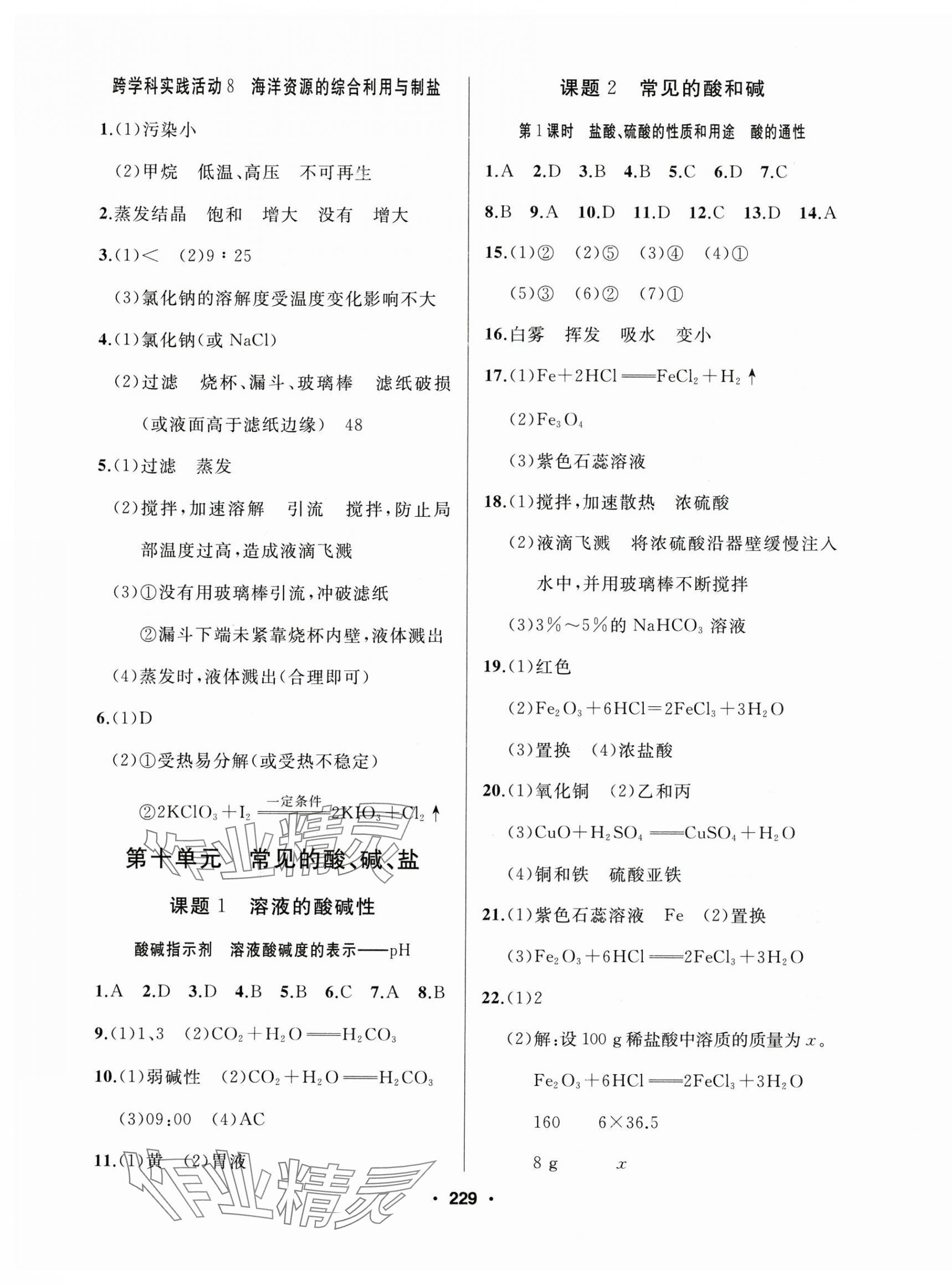 2025年試題優(yōu)化課堂同步九年級(jí)化學(xué)下冊(cè)人教版 第7頁(yè)