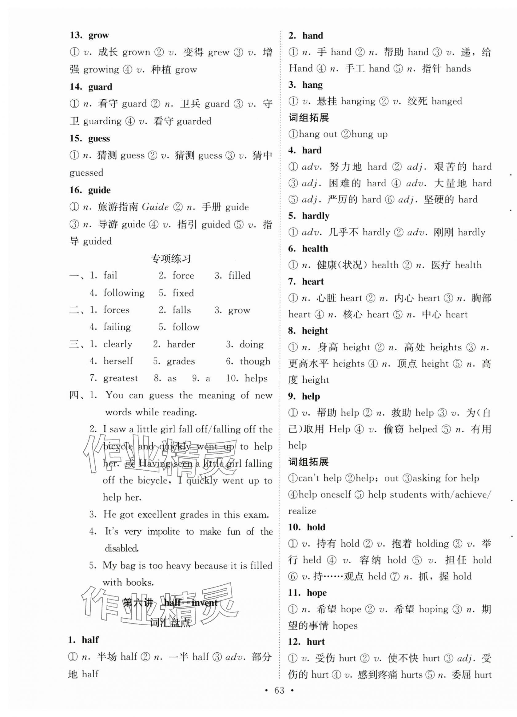 2025年初中學(xué)業(yè)水平考試復(fù)習(xí)指導(dǎo)英語河南專版 第8頁