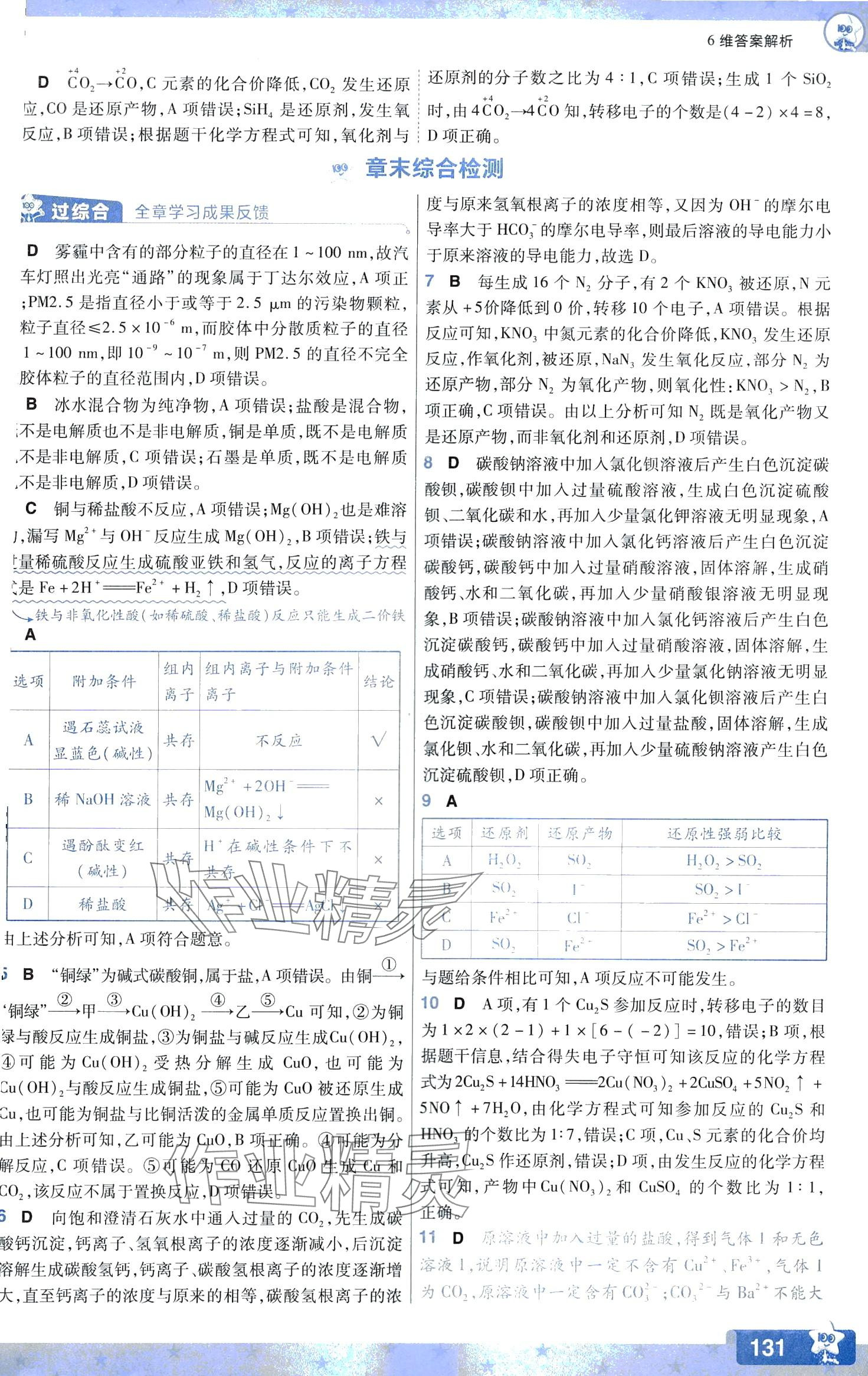 2024年一遍過(guò)高中化學(xué)必修第一冊(cè)人教版 第17頁(yè)