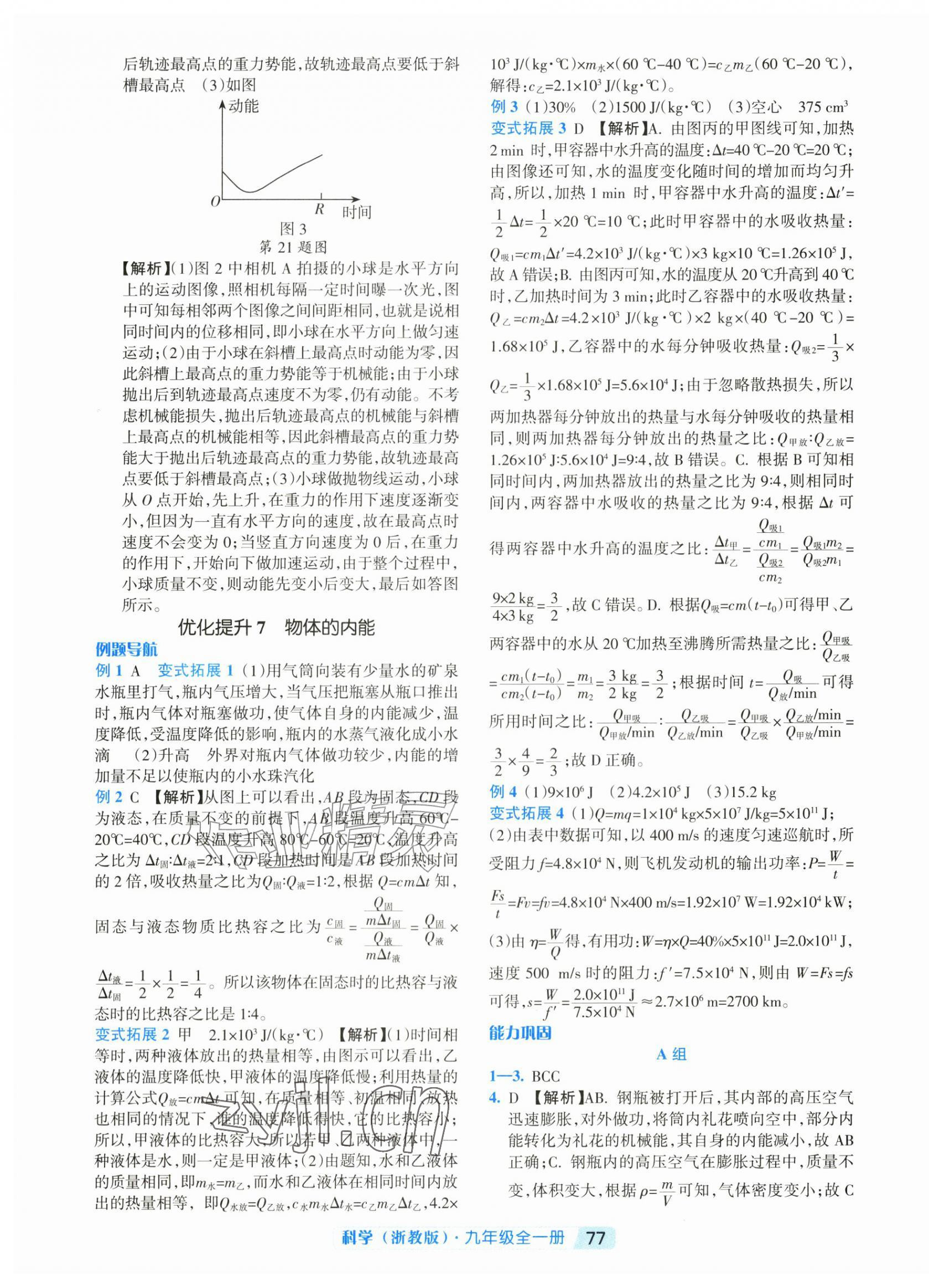 2026年励耘新培优九年级科学全一册浙教版&nbsp;第13页