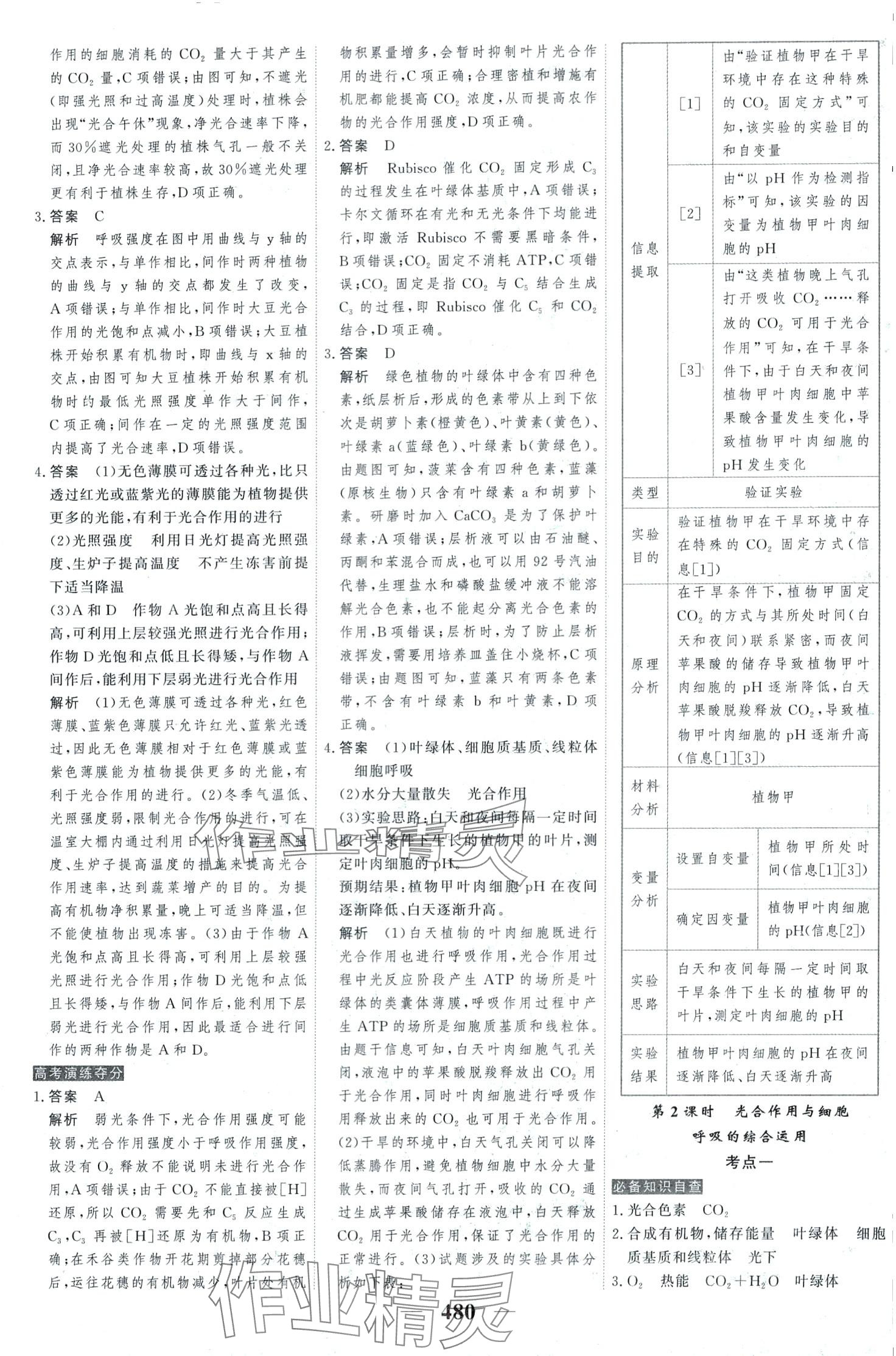 2024年高考調(diào)研高考總復(fù)習(xí)講義高中生物 第14頁