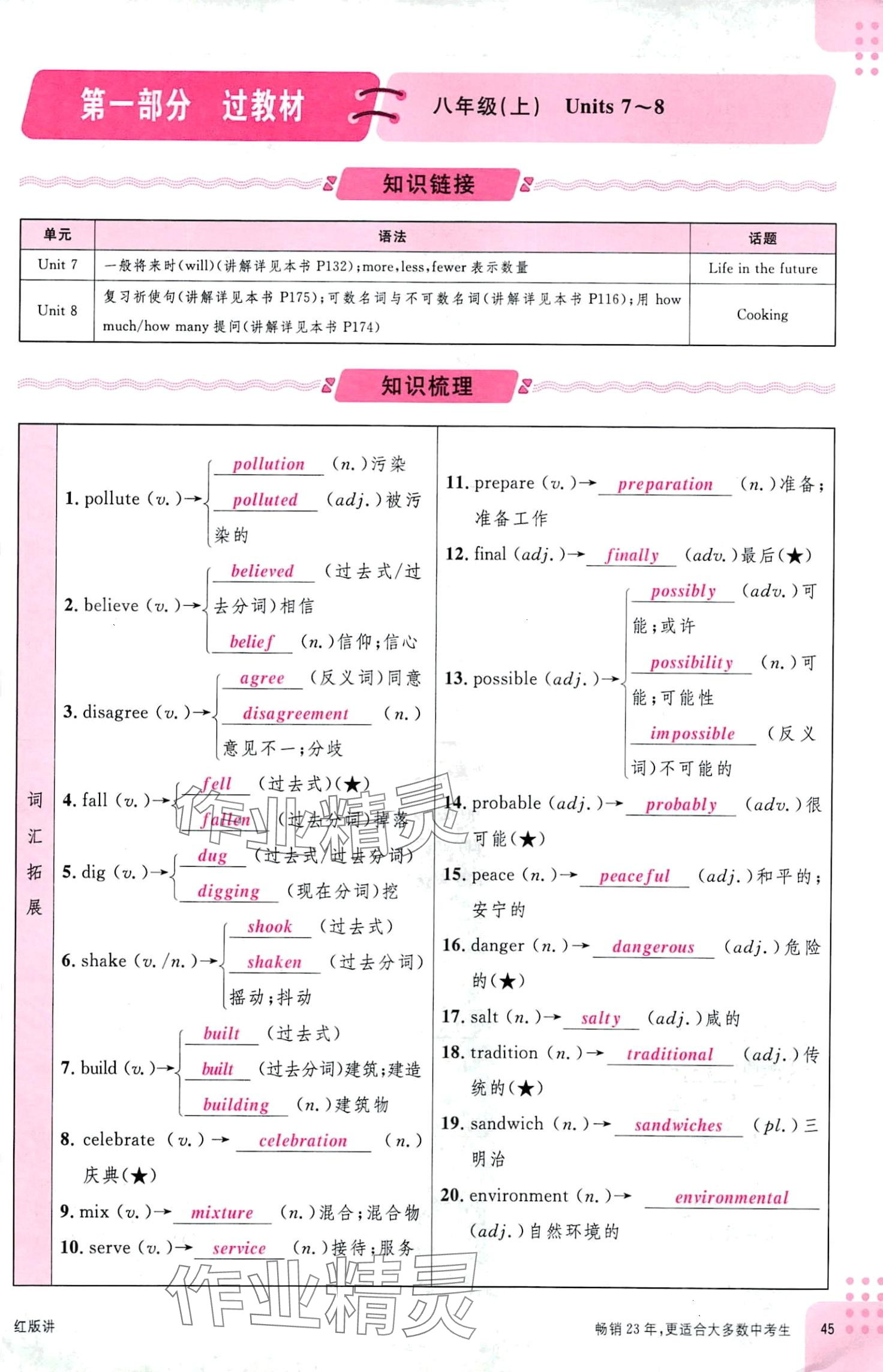 2024年火线100天英语中考四川专版 第45页