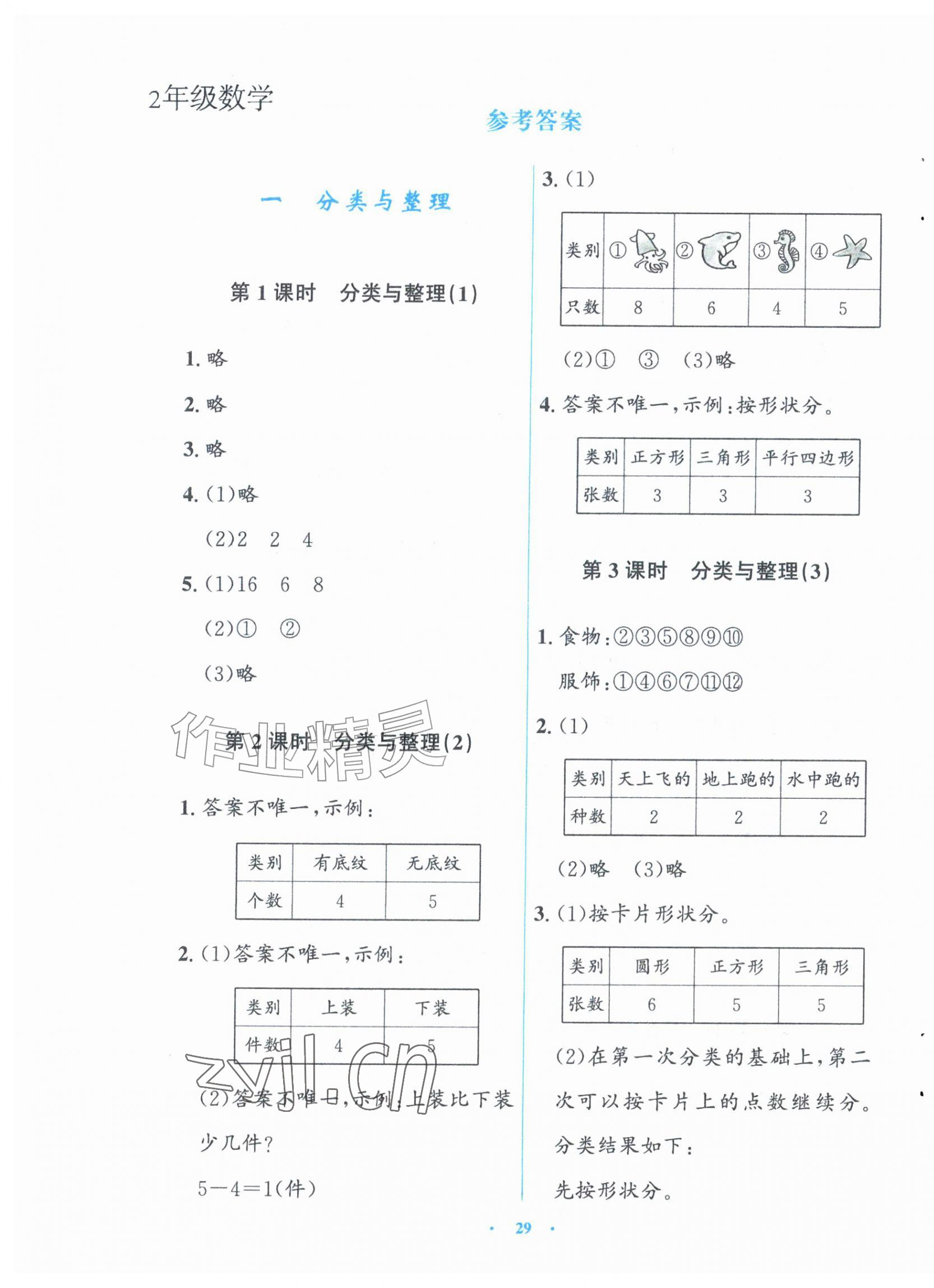 2026年同步解析与测评学考练二年级数学上册人教版&nbsp;第1页