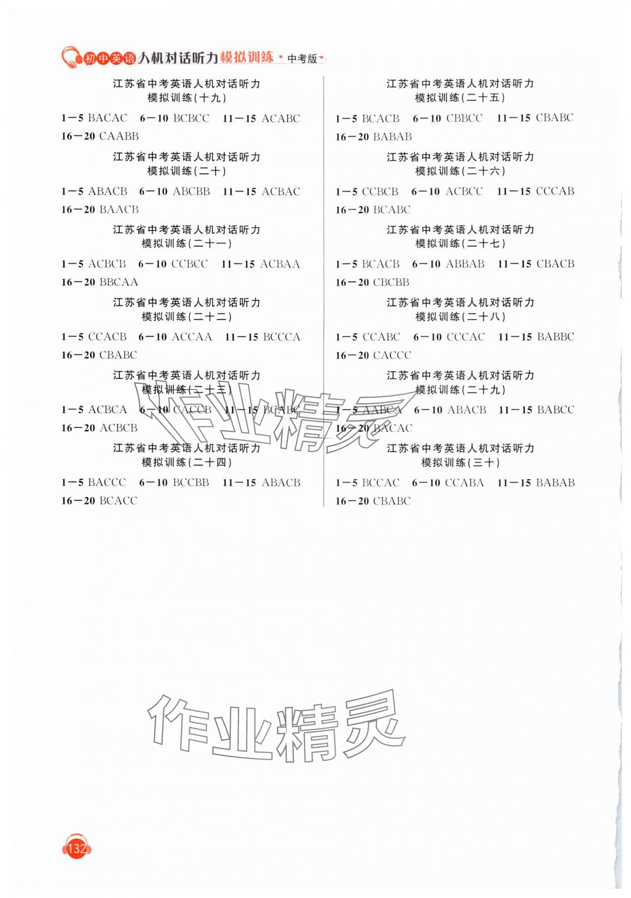 2024年人机对话听力模拟训练中考版 第2页