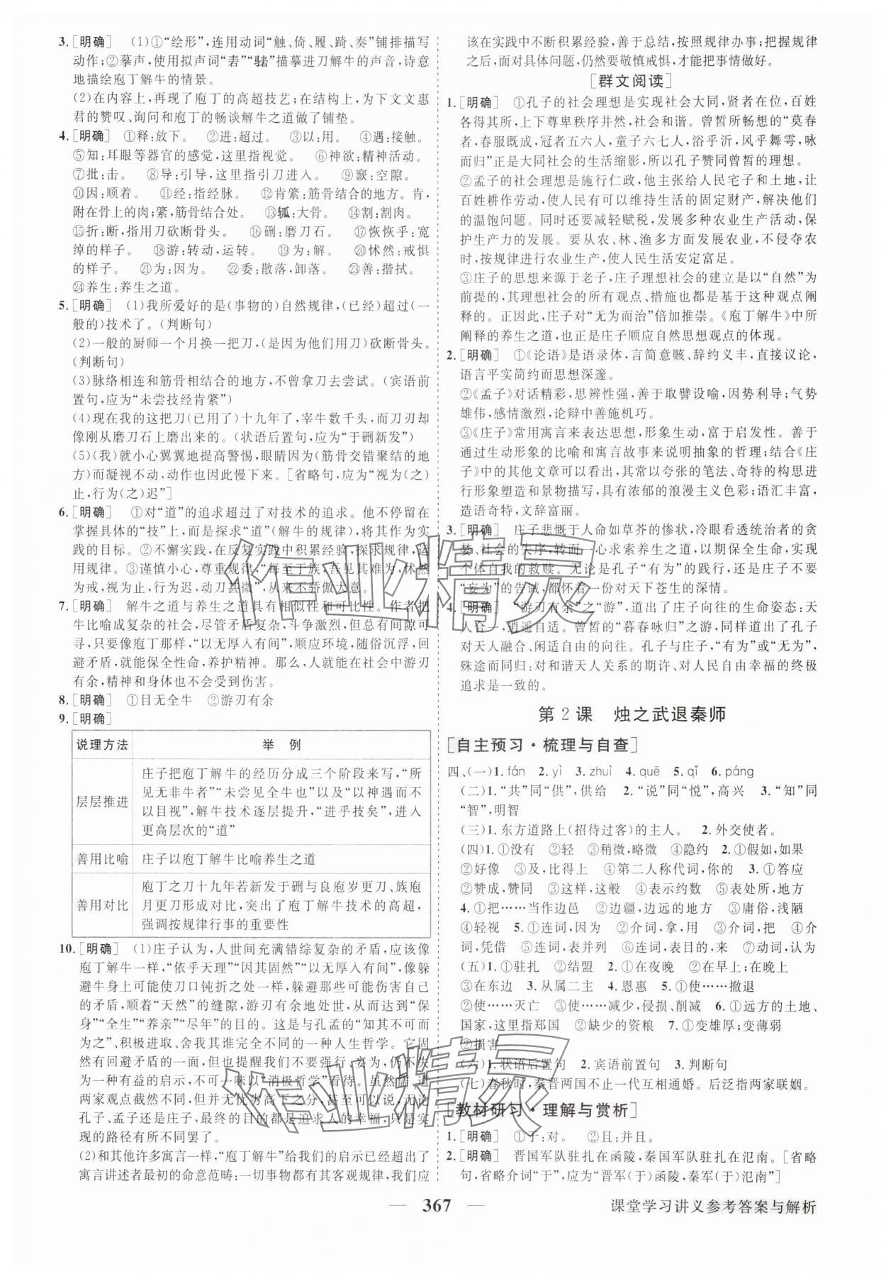 2025年高中同步創(chuàng)新課堂優(yōu)化方案高中語文必修下冊人教版 第3頁