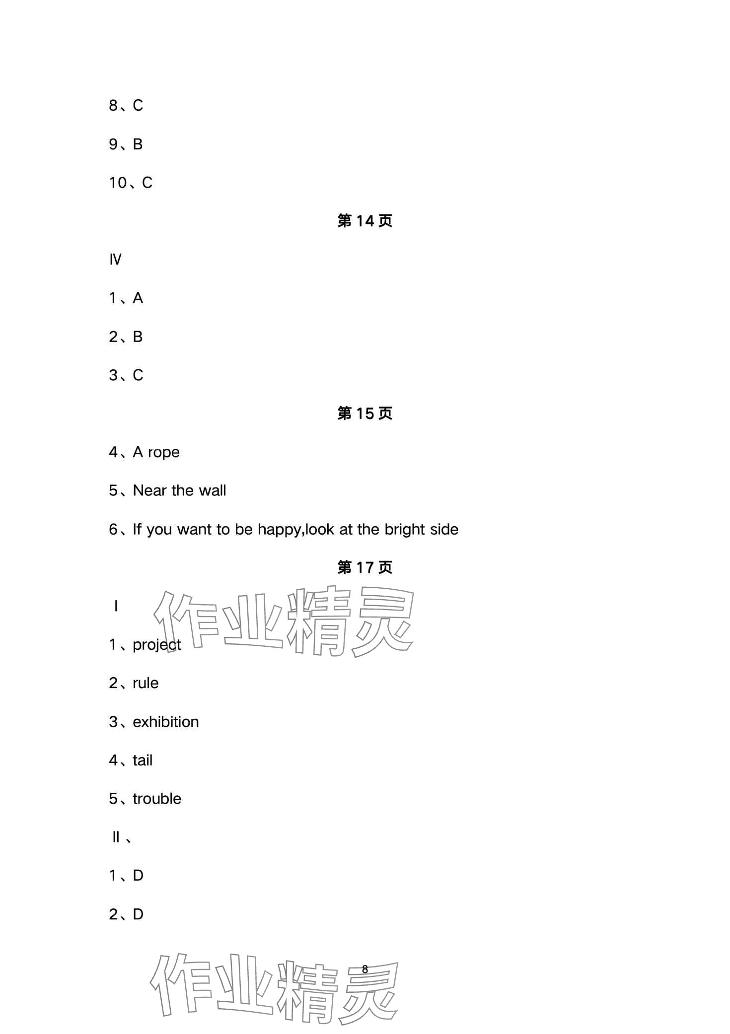 2024年寒假作業(yè)安徽教育出版社九年級英語外研版 第8頁