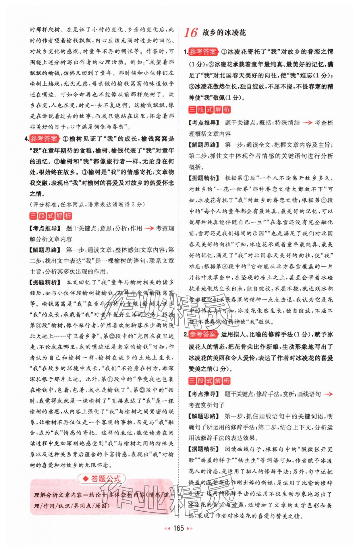 2025年一本初中語文閱讀訓(xùn)練五合一七年級 第19頁