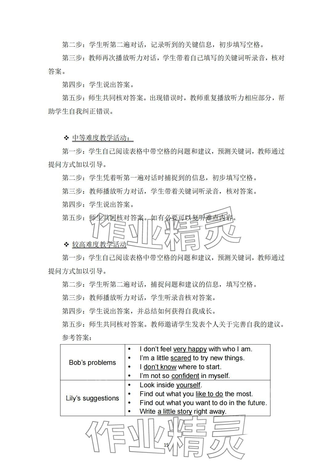 2024年教材課本中職英語&nbsp;第15頁