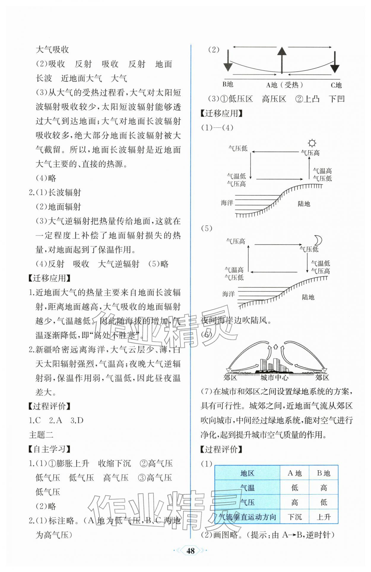 2025年同步解析與測評課時練人民教育出版社高中地理必修第一冊人教版 第6頁