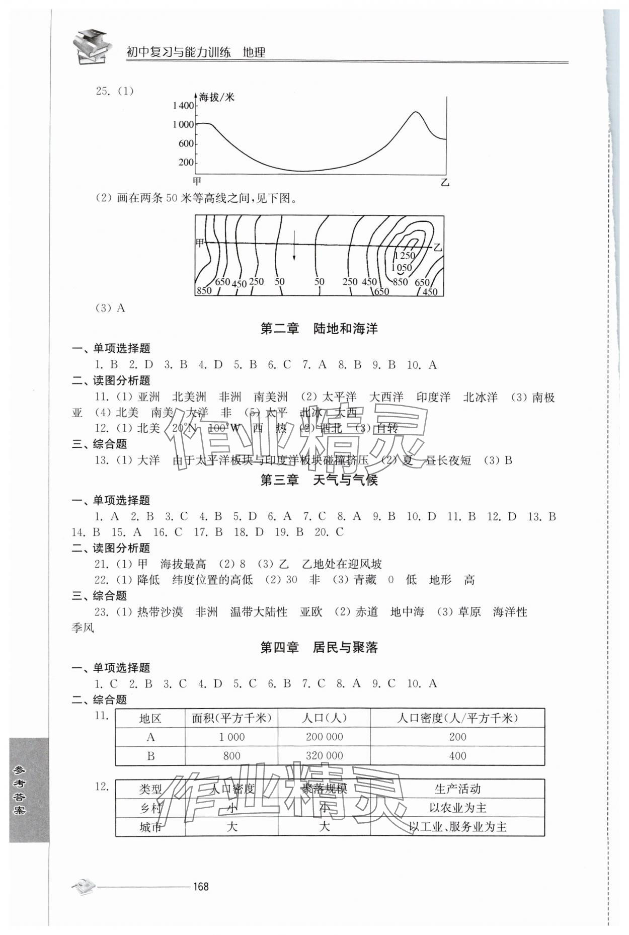 2024年初中復(fù)習(xí)與能力訓(xùn)練中考地理 第2頁(yè)