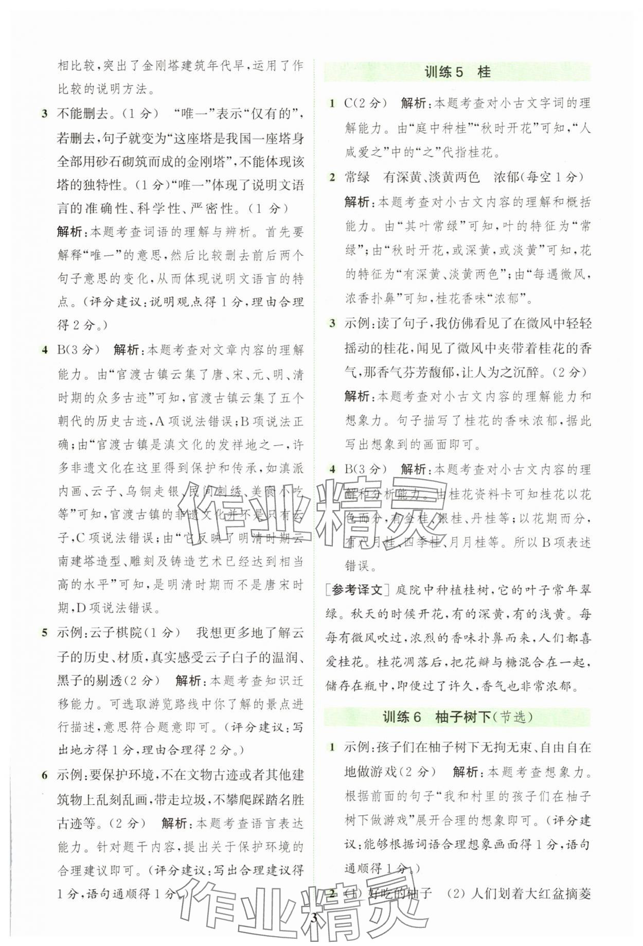 2025年通城學(xué)典組合訓(xùn)練四年級(jí)語(yǔ)文上冊(cè)人教版江蘇專(zhuān)版 第3頁(yè)