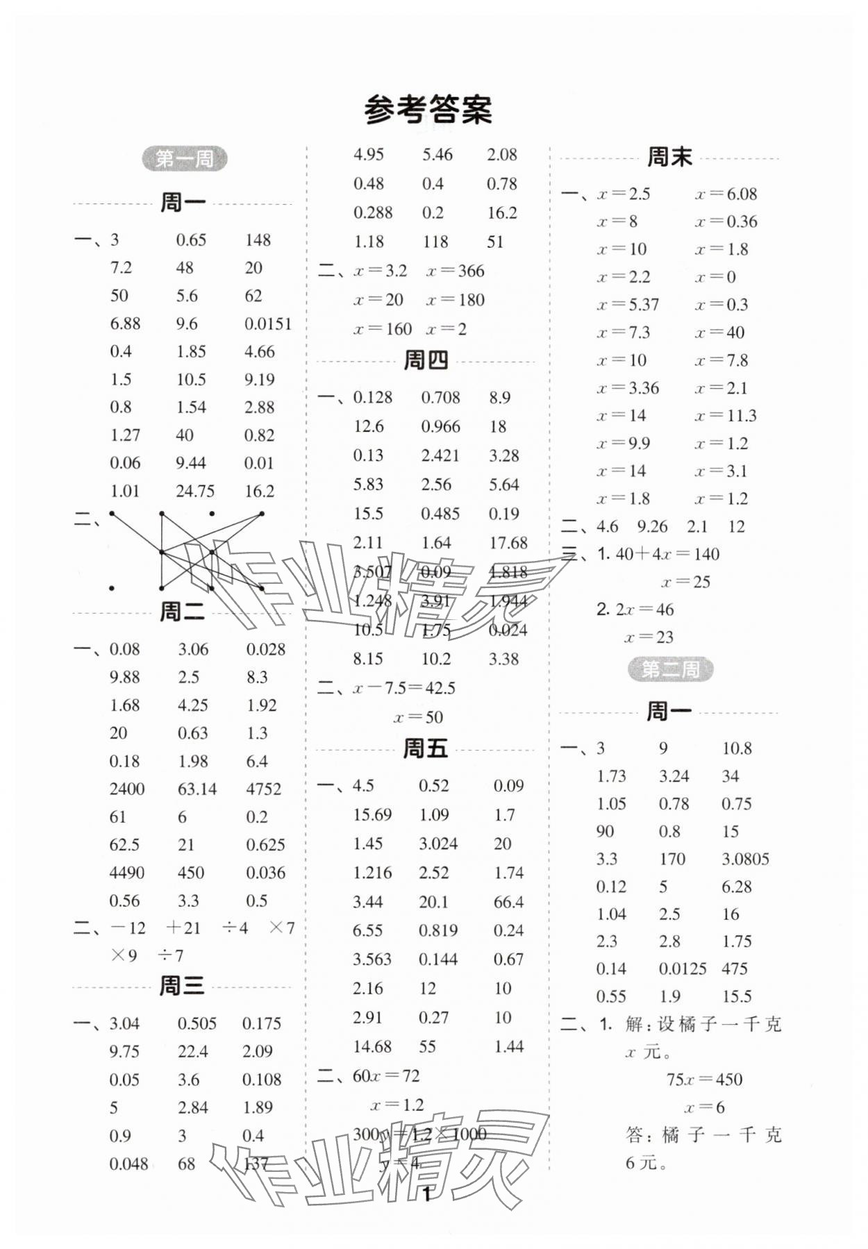 2025年一起計算山東畫報出版社五年級數(shù)學下冊蘇教版江蘇專版 第1頁