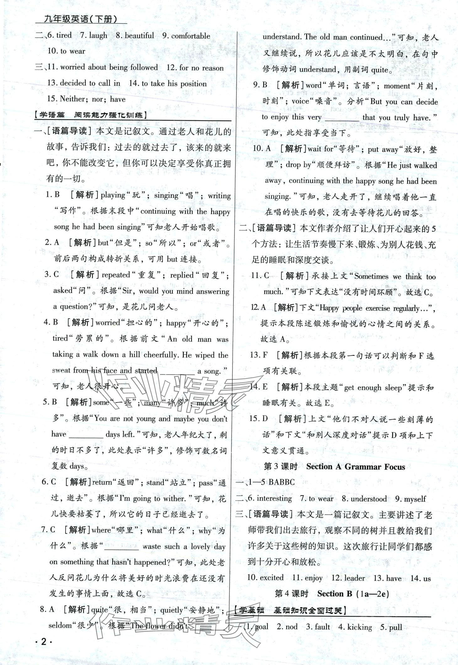 2024年學(xué)升同步練測九年級英語下冊人教版 第2頁