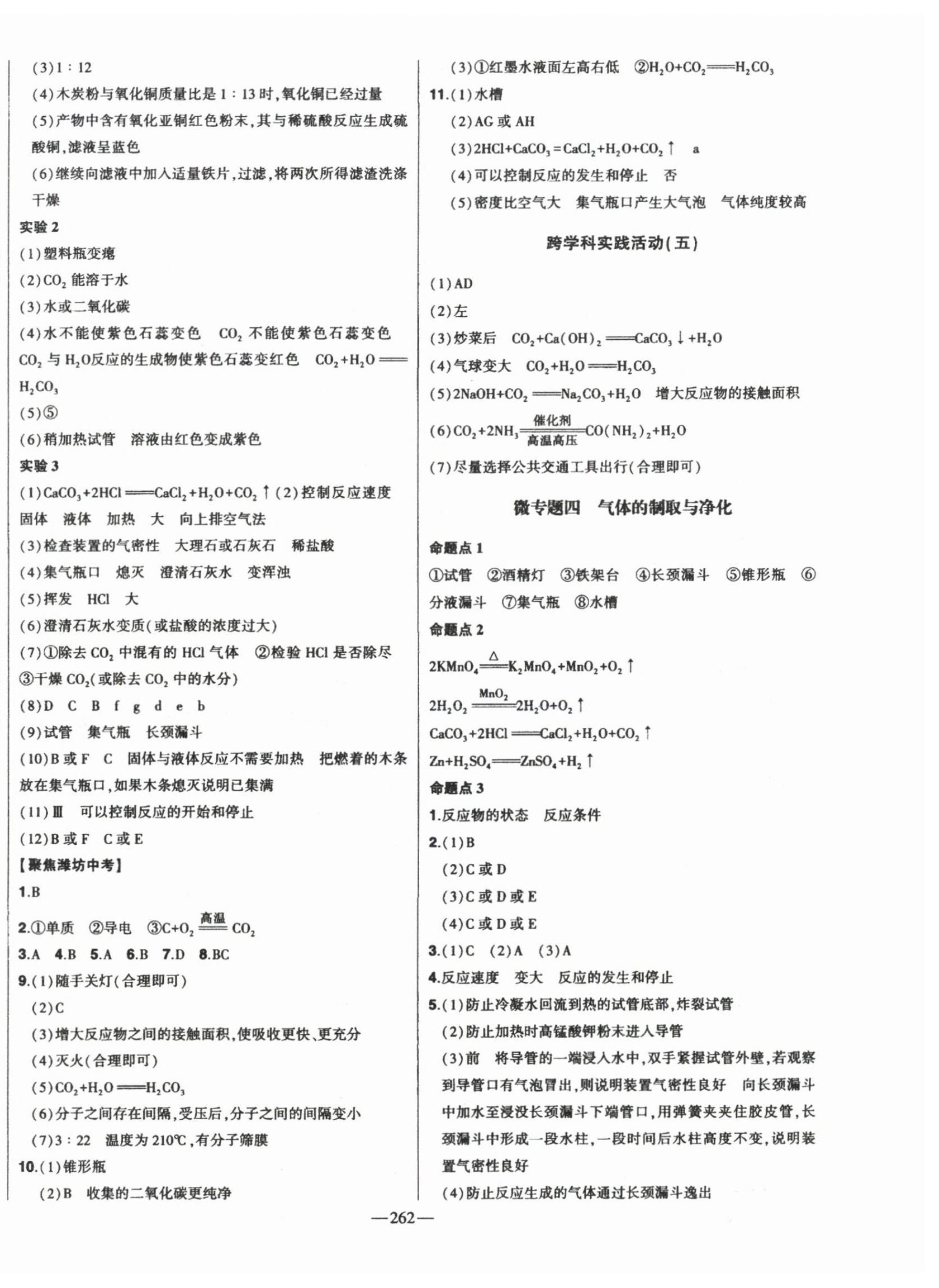 2025年智慧大課堂學業總復習全程精練化學人教版 第10頁