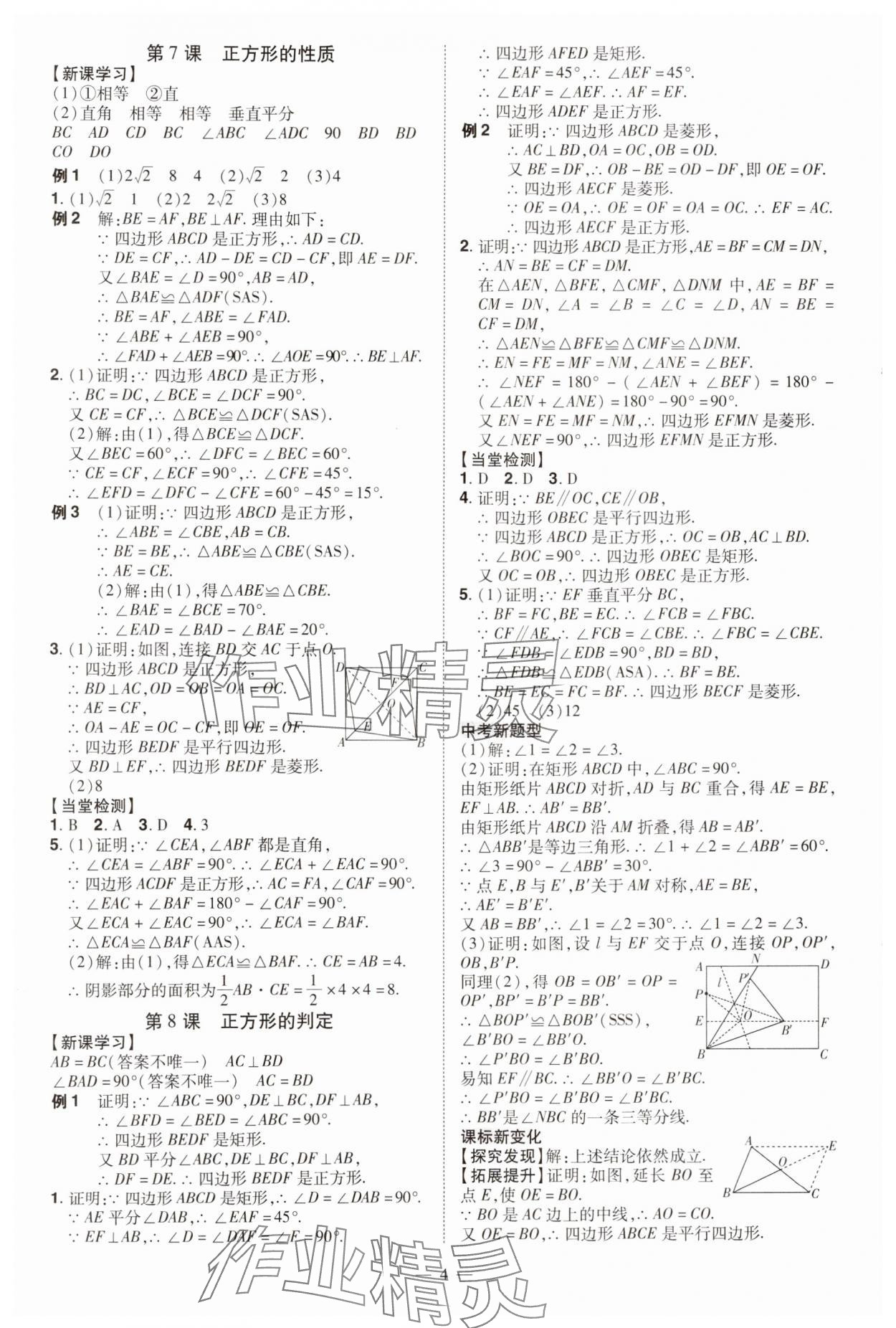 2024年同步?jīng)_刺九年級(jí)數(shù)學(xué)全一冊(cè)北師大版 第4頁(yè)