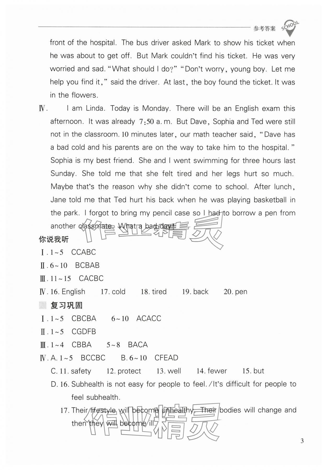 2025年新課程問題解決導學方案八年級英語下冊人教版 第3頁