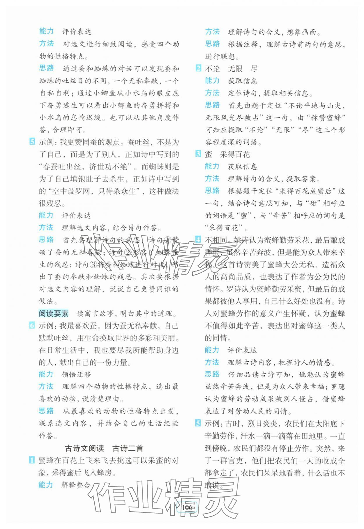 2025年知行合閱讀主題拓展訓練三年級語文下冊人教版 第6頁