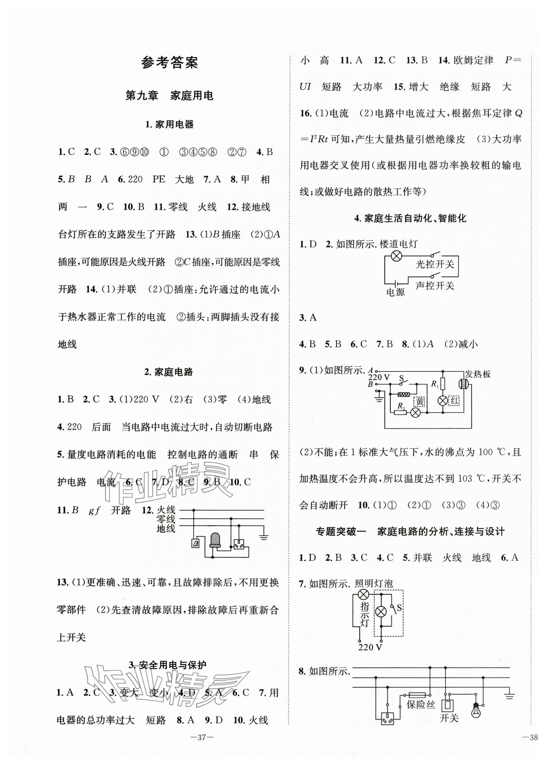 2025年我的作業(yè)九年級(jí)物理下冊(cè)教科版 第1頁(yè)