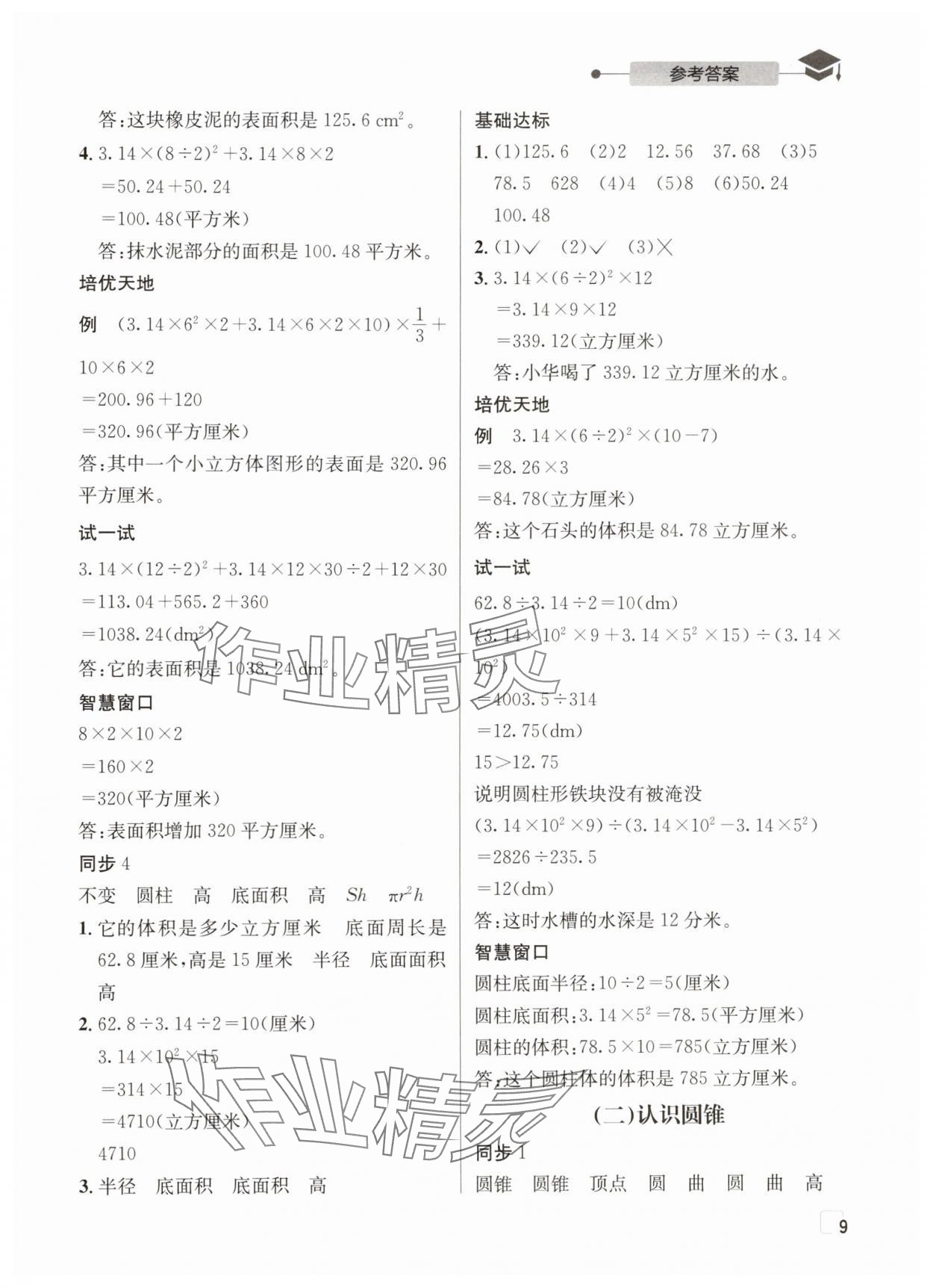 2025年數學愛好者同步到培優六年級下冊西師大版 第9頁