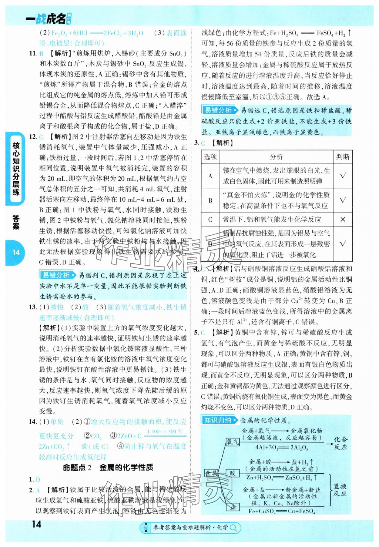 2025年純練版總復(fù)習(xí)化學(xué) 第14頁
