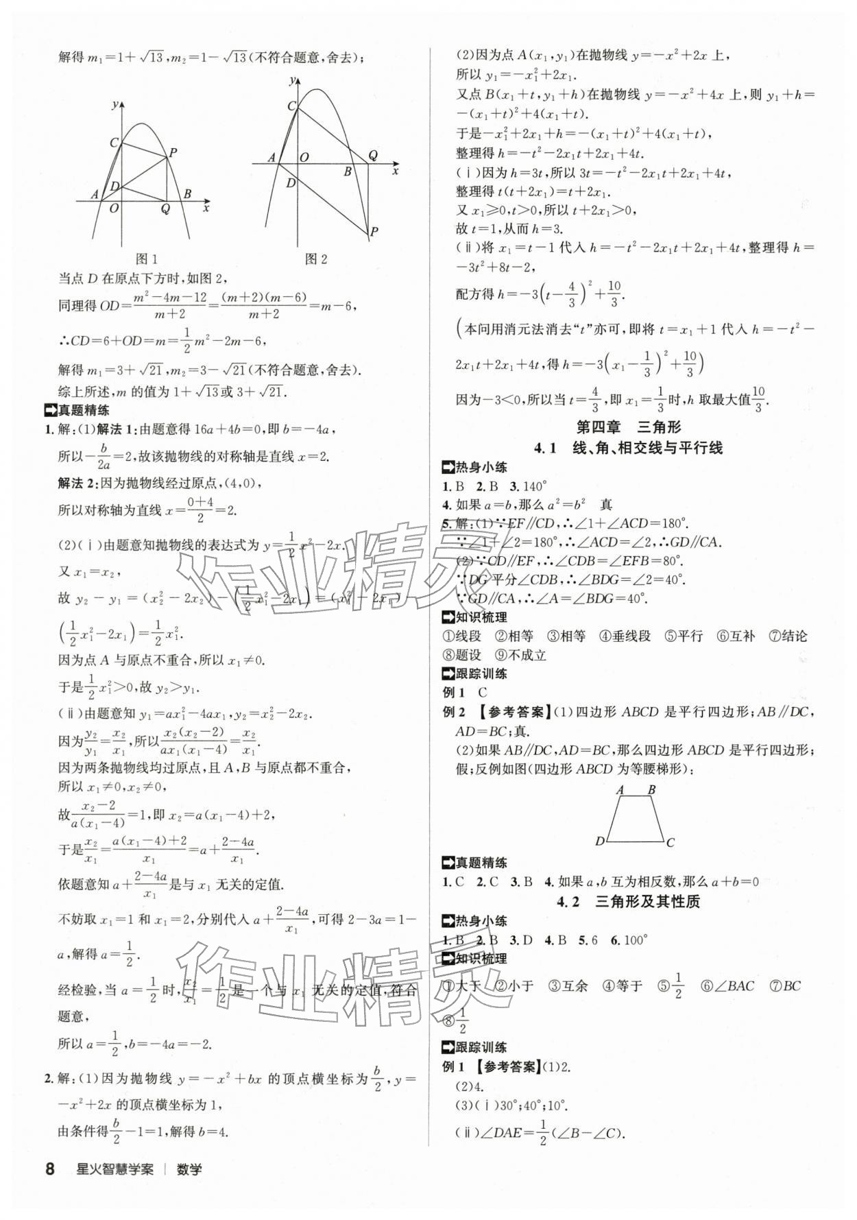 2026年初中毕业班系统总复习数学中考&nbsp;第8页