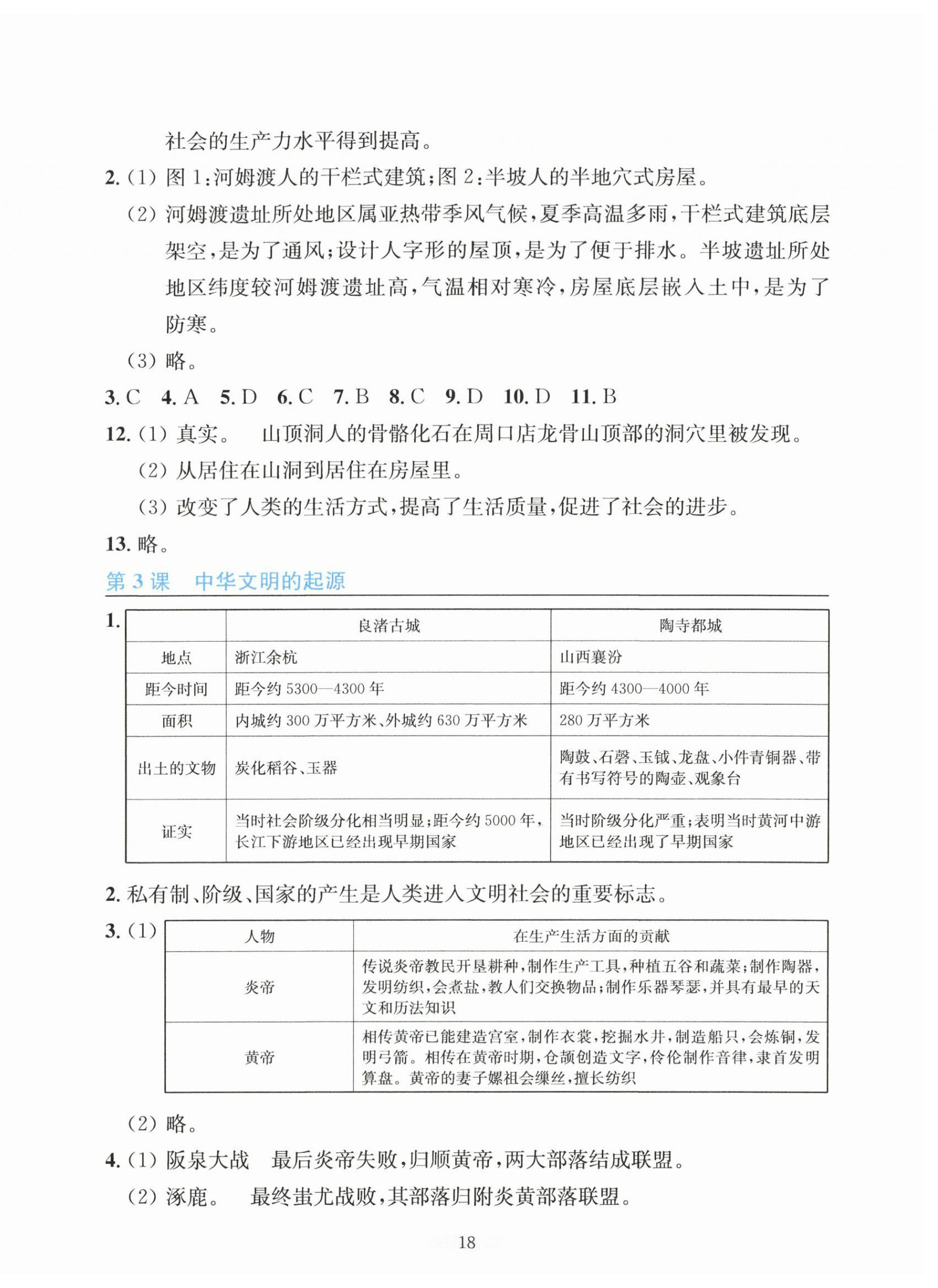 2026年预学与导学七年级历史上册人教版&nbsp;第2页