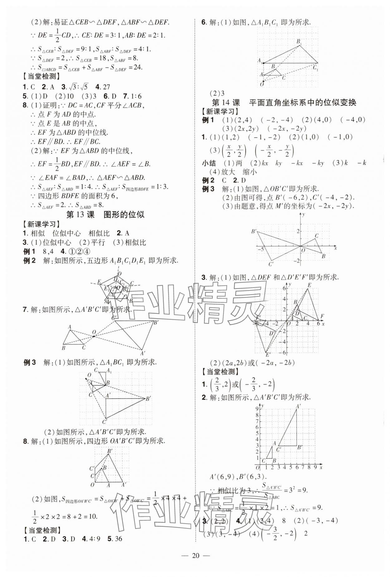 2024年同步?jīng)_刺九年級(jí)數(shù)學(xué)全一冊(cè)北師大版 第20頁