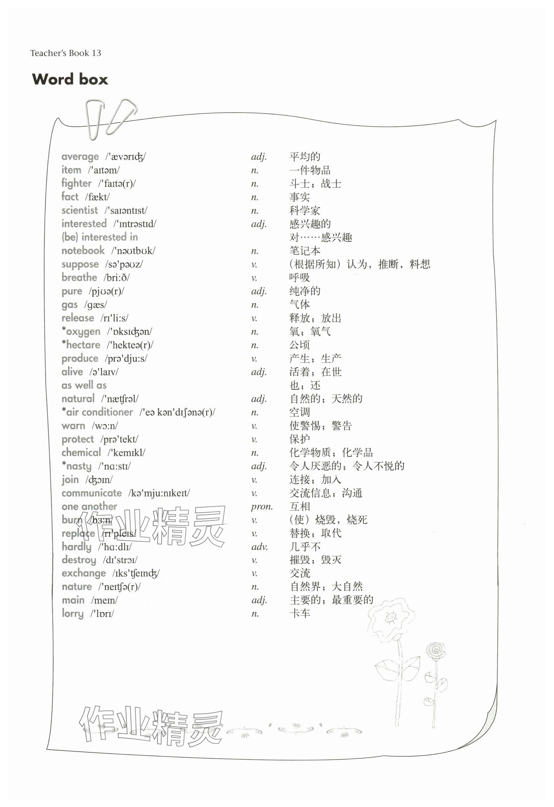 2024年教材課本八年級英語下冊滬教版五四制 參考答案第25頁