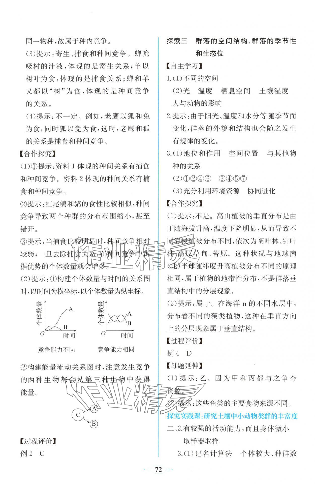 2025年課時(shí)練新課程學(xué)習(xí)評(píng)價(jià)方案高二生物選擇性必修2人教版增強(qiáng)版 第6頁
