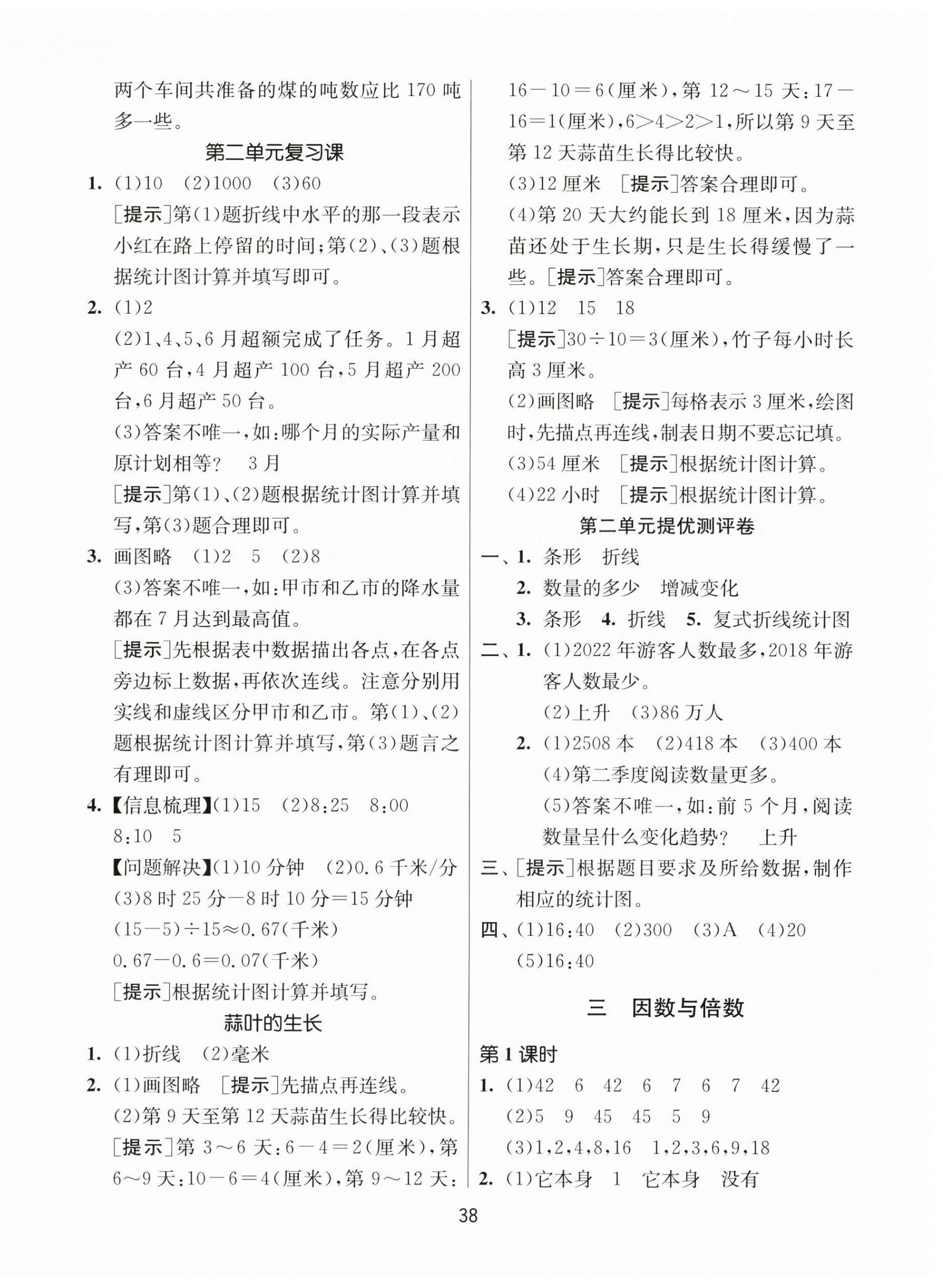 2025年課時(shí)訓(xùn)練江蘇人民出版社五年級數(shù)學(xué)下冊蘇教版 第6頁