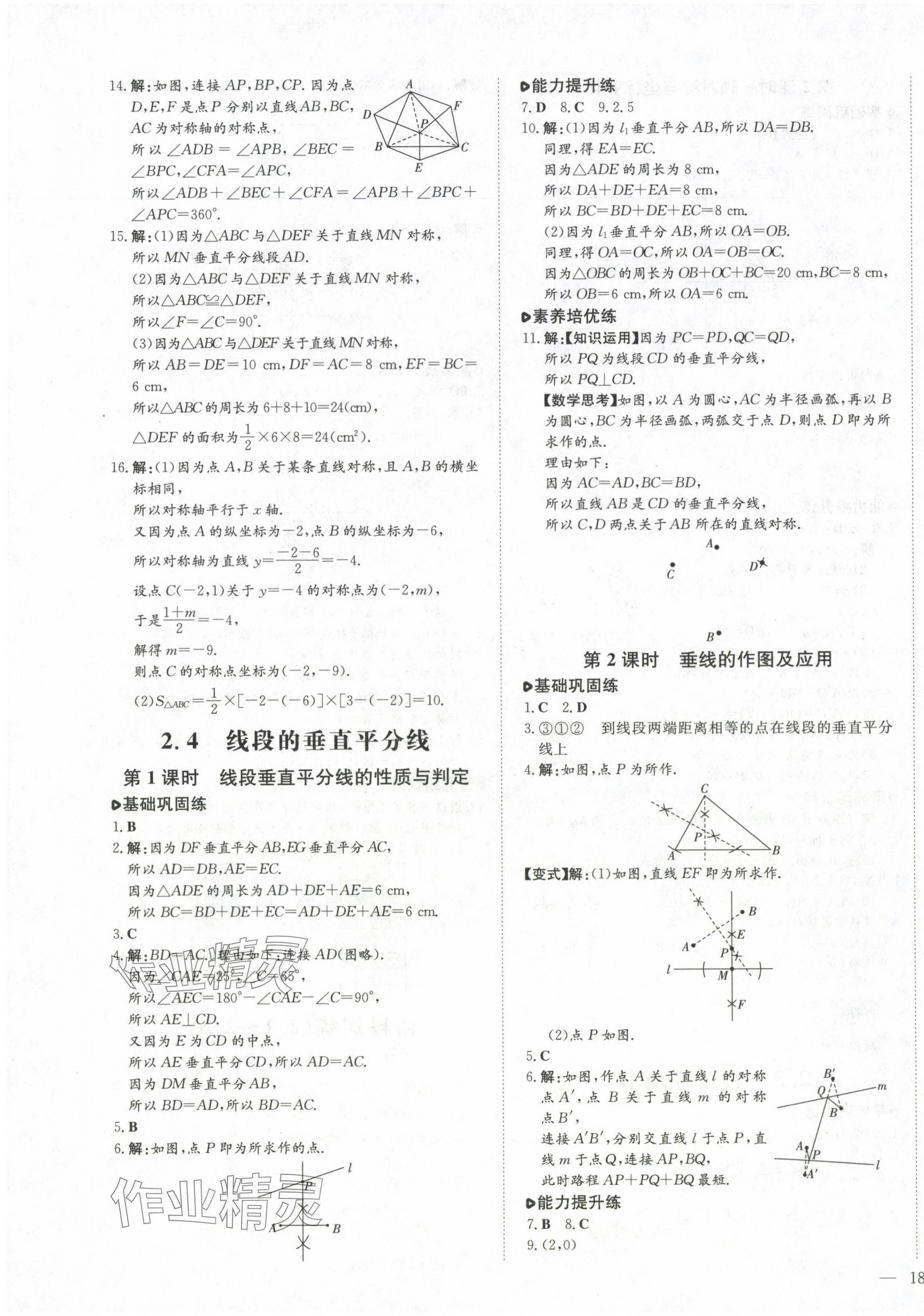 2024年練案八年級數(shù)學(xué)上冊青島版 第7頁