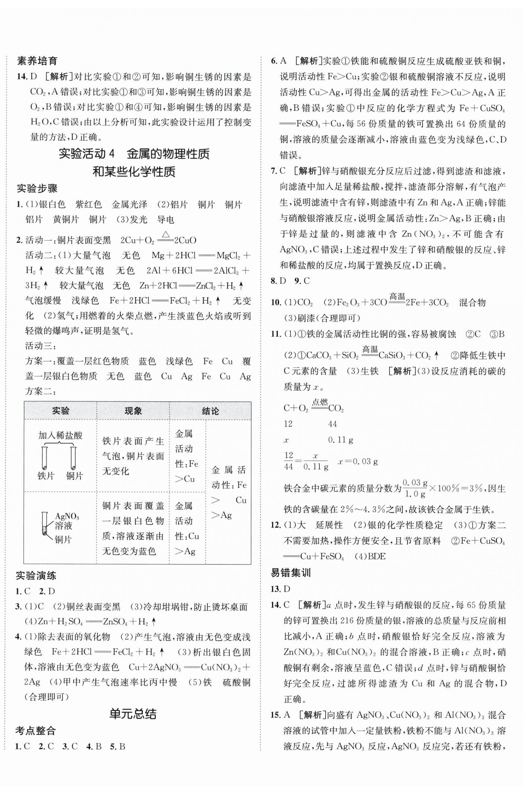 2024年同行學(xué)案學(xué)練測(cè)九年級(jí)化學(xué)下冊(cè)人教版 第4頁(yè)