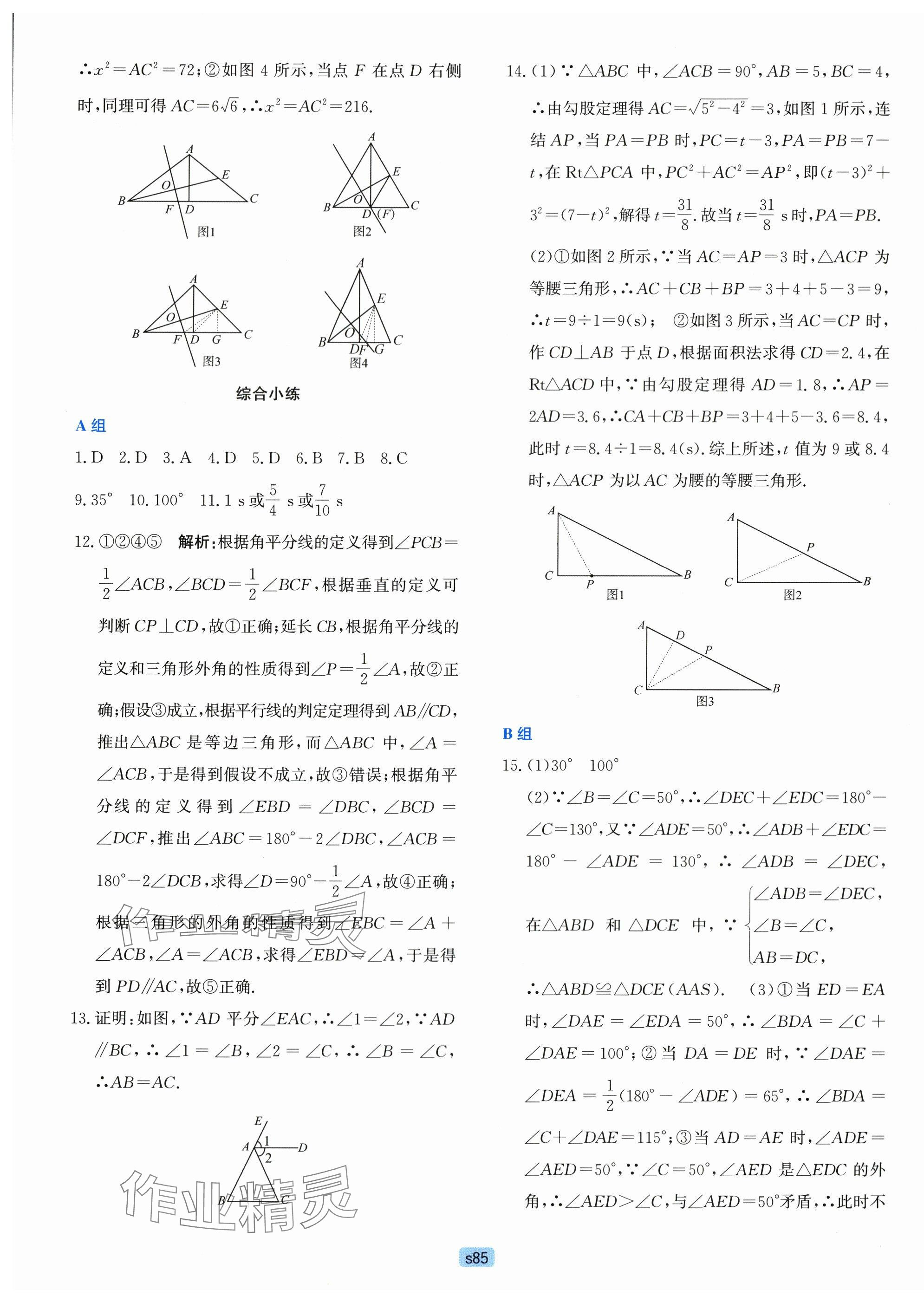 2023年初中全程階段測評卷八年級數(shù)學上冊浙教版 第5頁