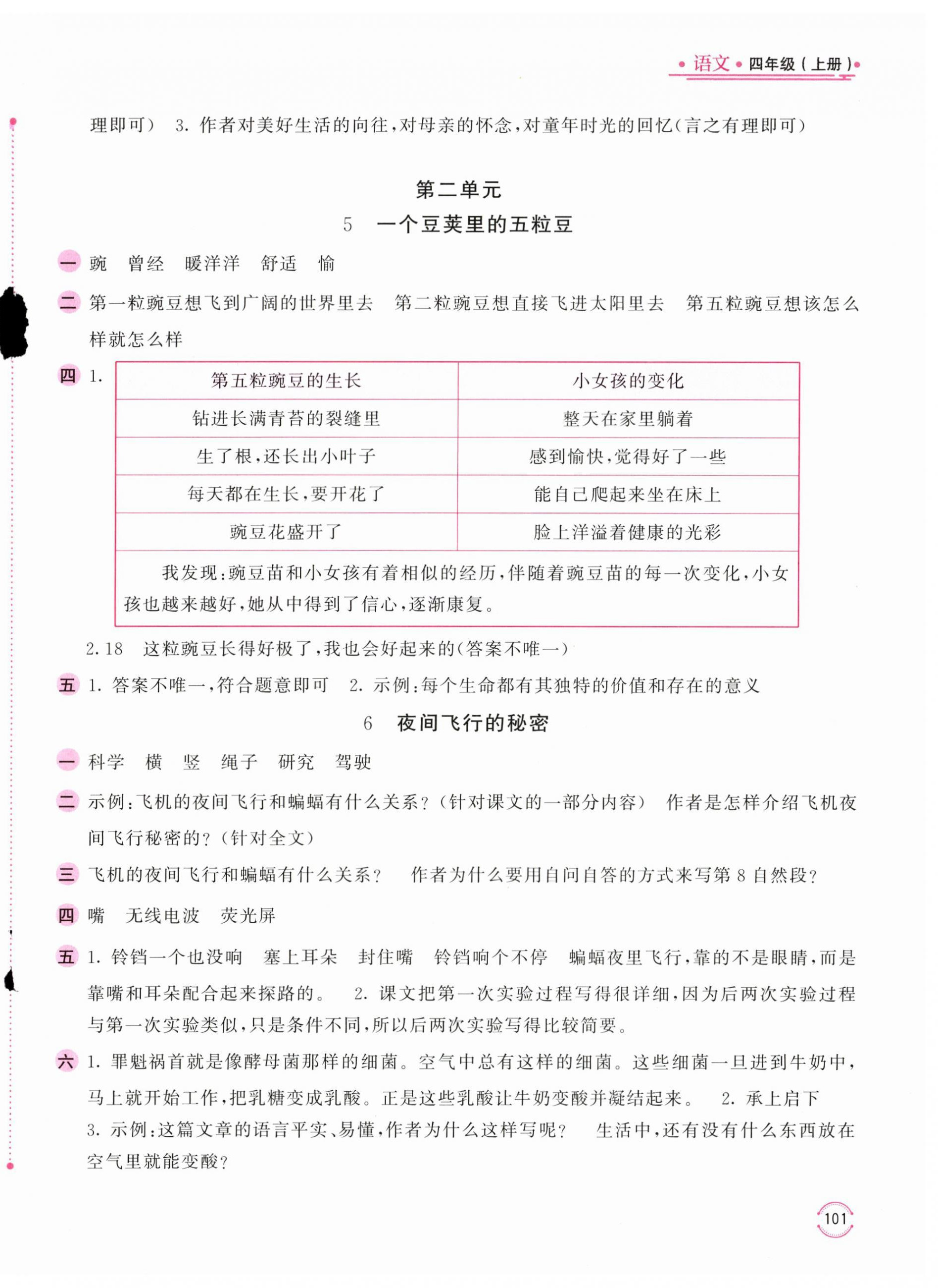 2025年新编基础训练四年级语文上册人教版 第2页