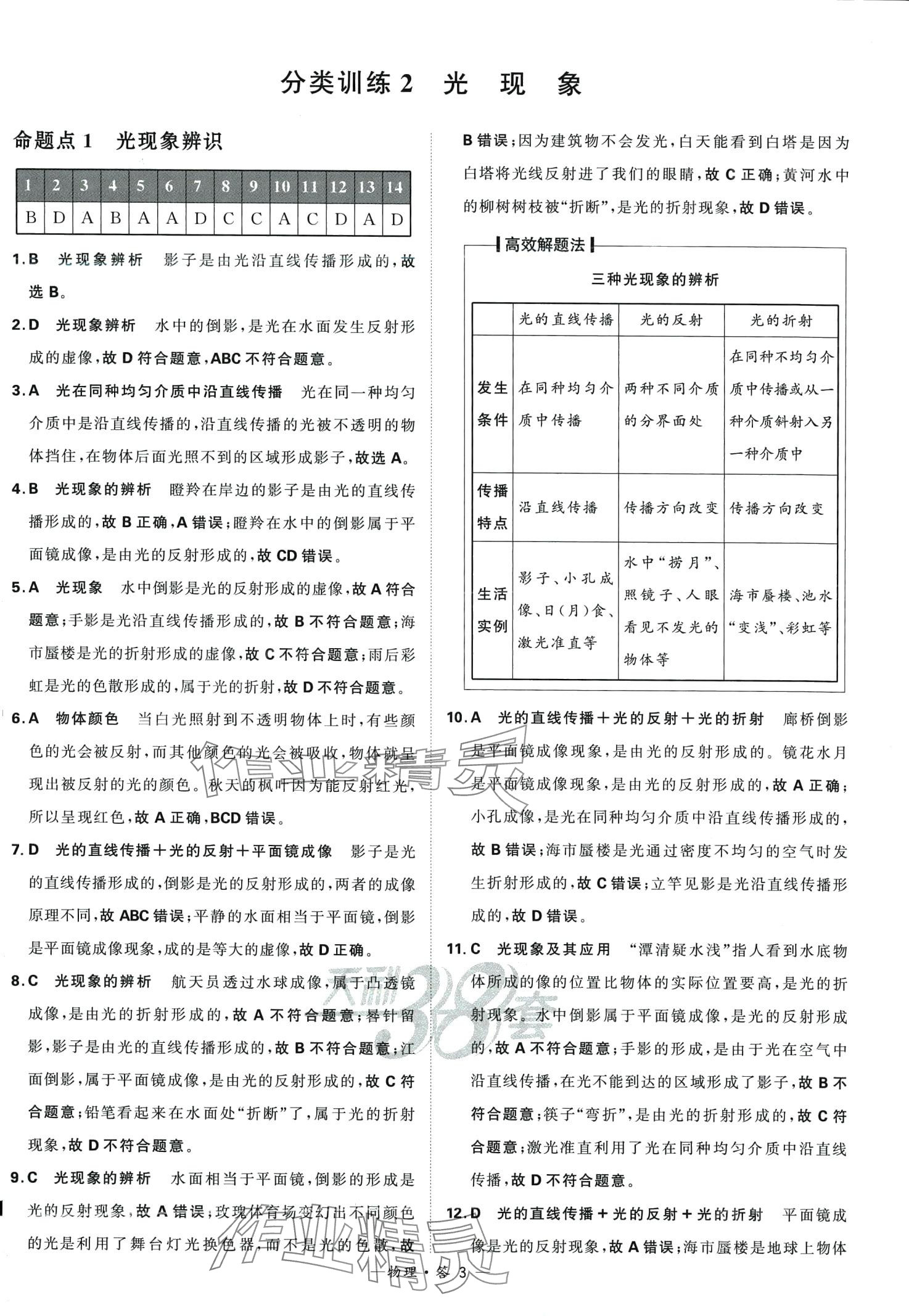 2024年天利38套全國中考試題分類訓(xùn)練物理中考 第3頁