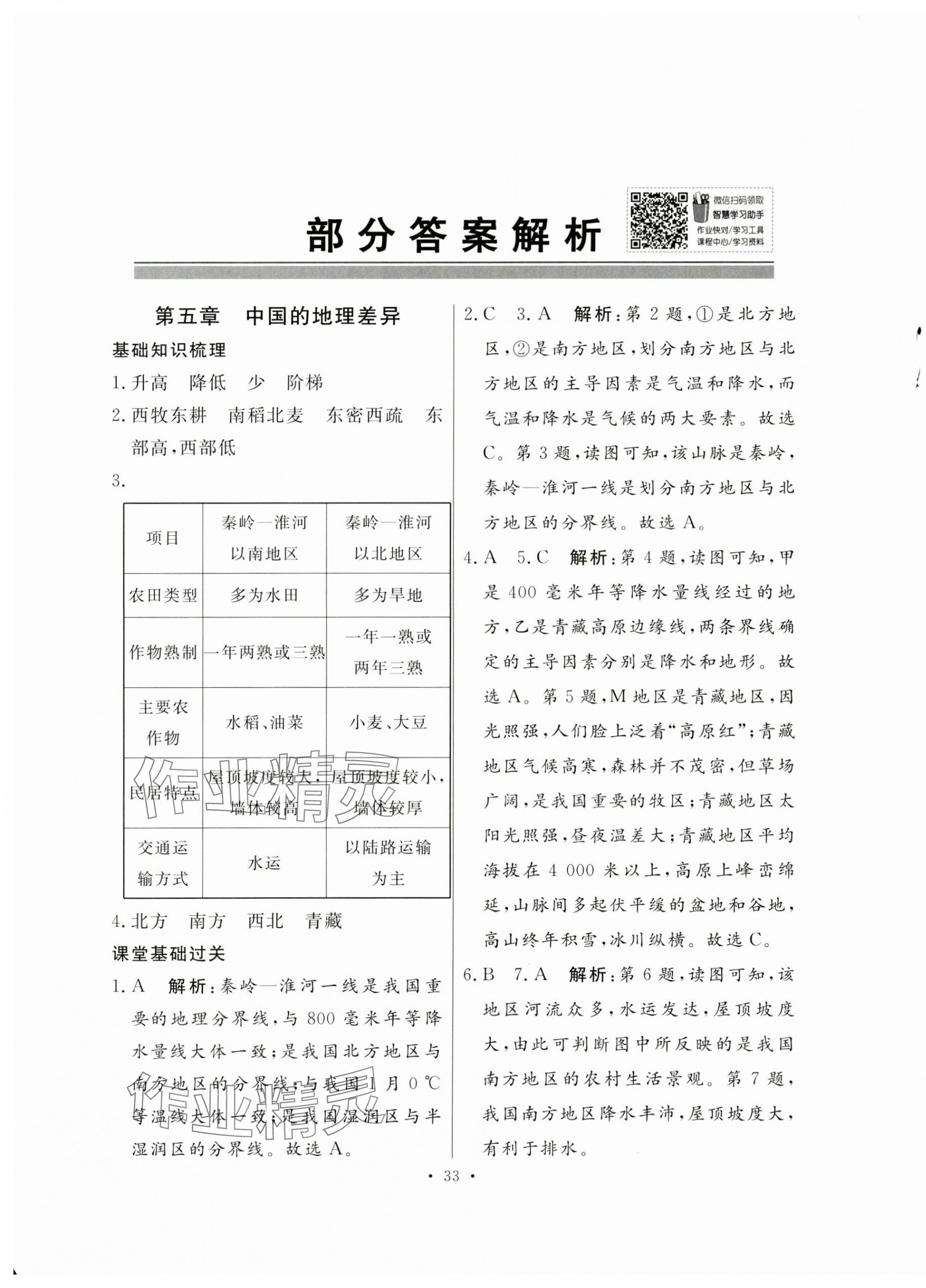 2025年同步導(dǎo)學(xué)與優(yōu)化訓(xùn)練八年級地理下冊人教版 第1頁