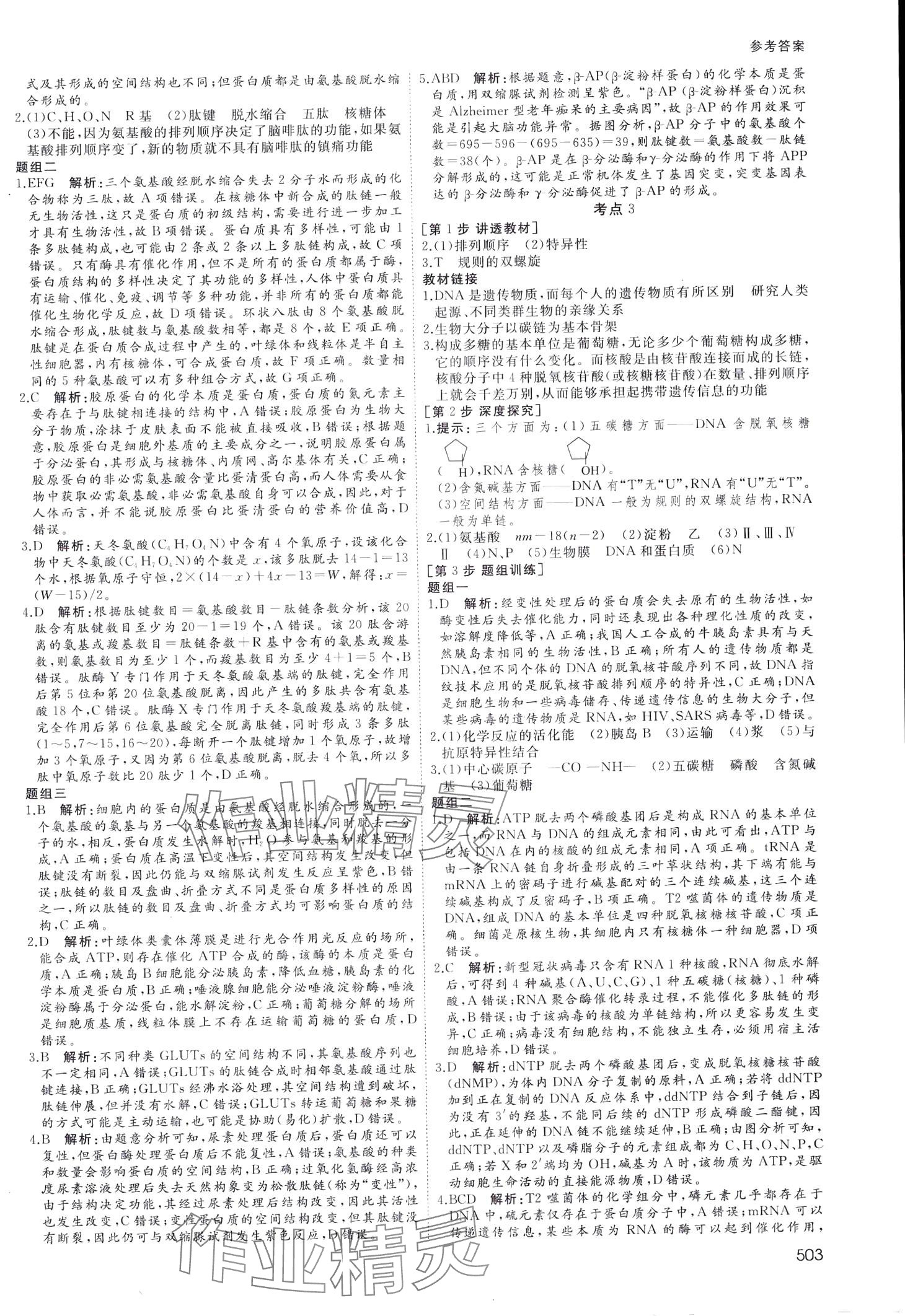 2024年名師伴你行高中同步導(dǎo)學(xué)案一輪總復(fù)習(xí)備考方略高中生物通用版 第5頁(yè)