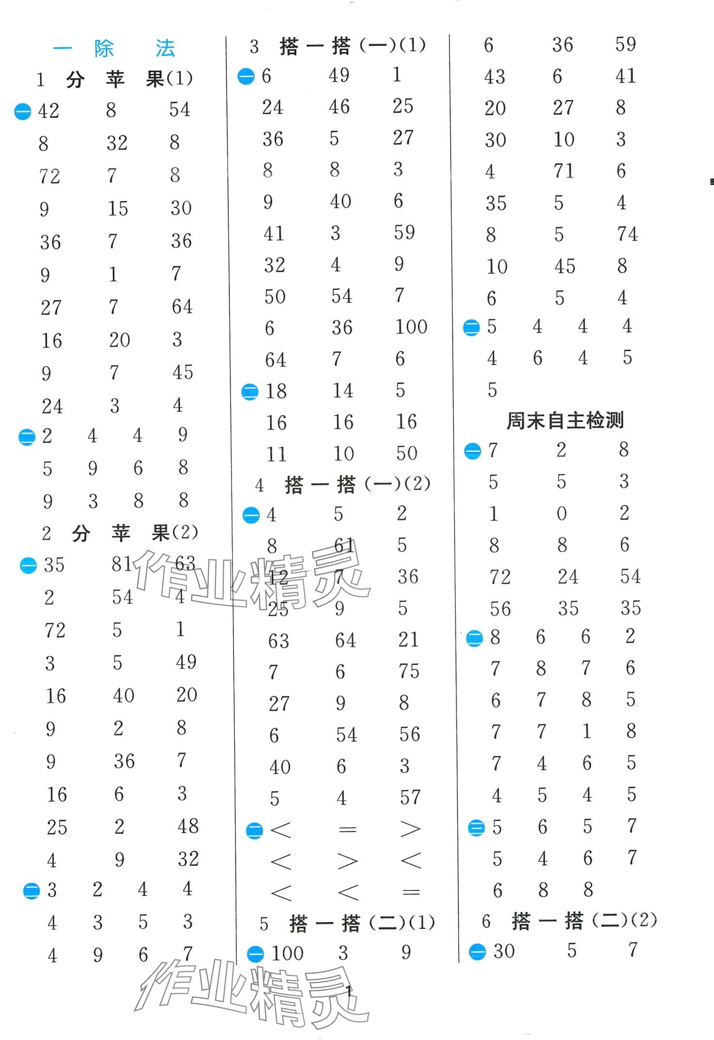 2024年實(shí)驗(yàn)班計(jì)算高手二年級(jí)數(shù)學(xué)下冊(cè)北師大版 第1頁(yè)