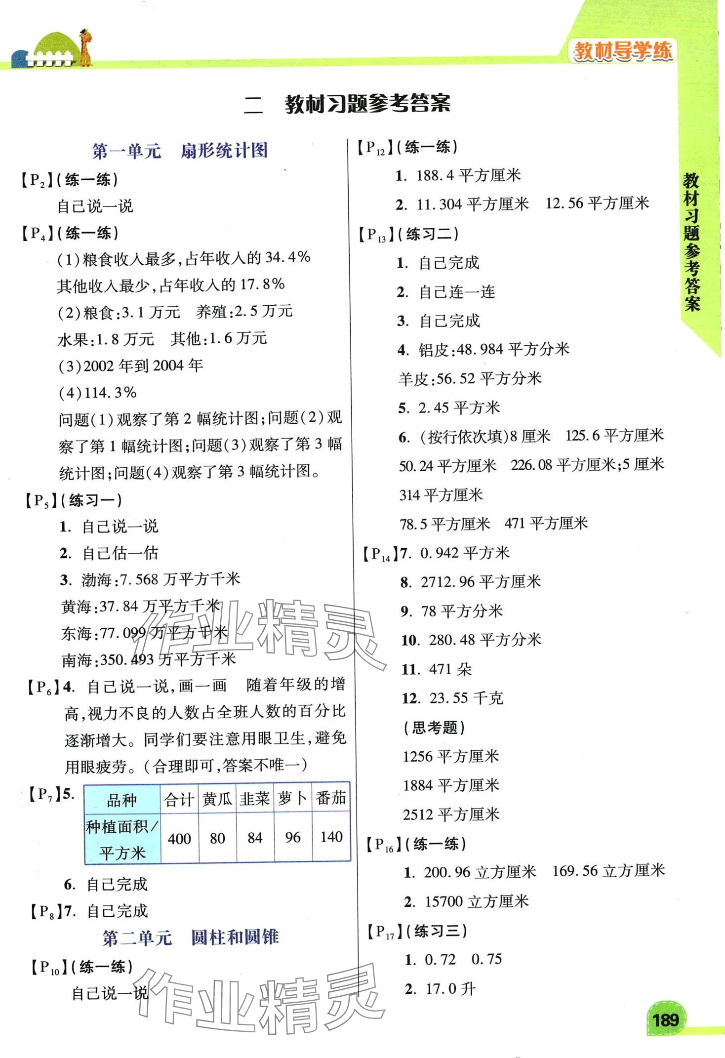 2024年倍速學(xué)習(xí)法六年級數(shù)學(xué)下冊蘇教版 第3頁