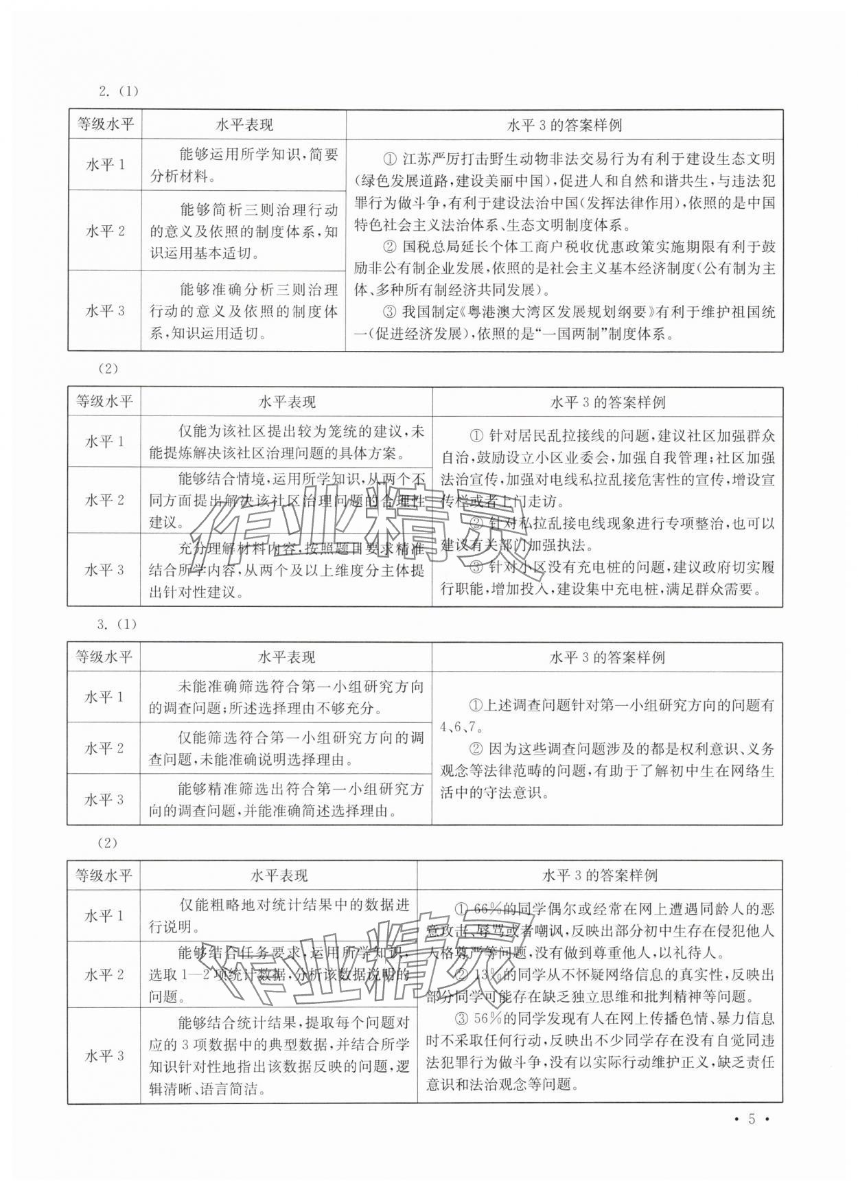 2025年南京市中考指導(dǎo)書道德與法治歷史 第5頁