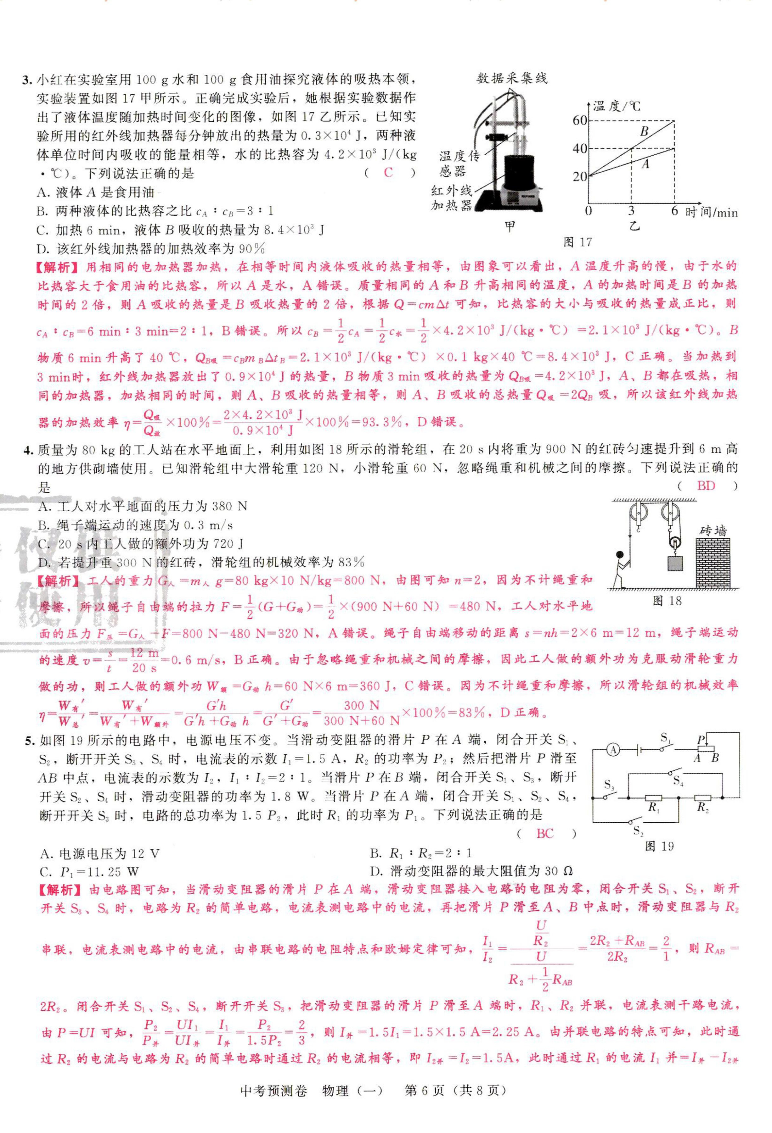 2024年中考預測卷物理 第6頁