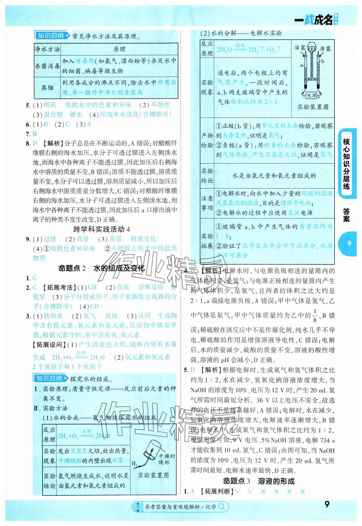 2025年純練版總復(fù)習化學(xué) 第9頁