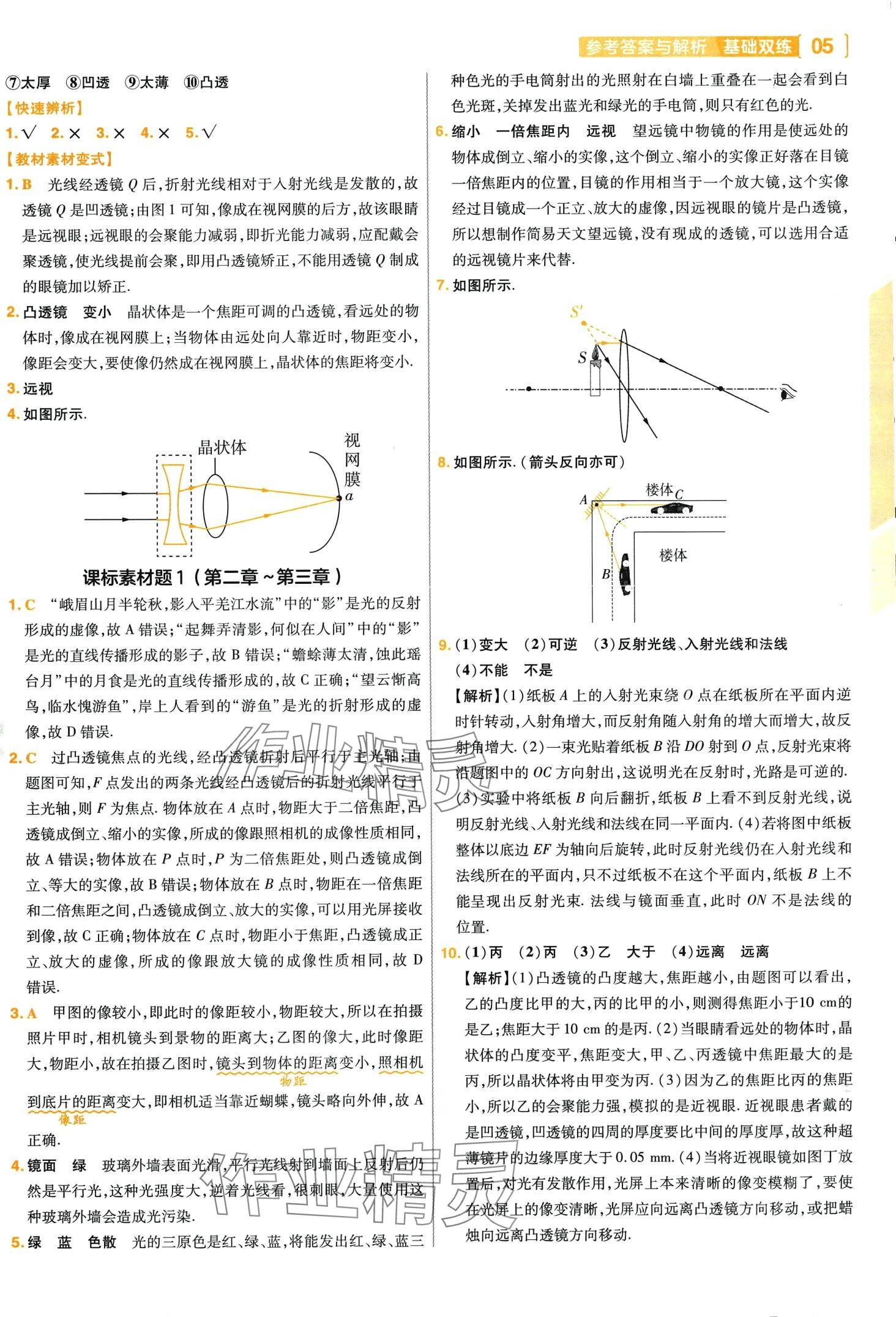 2024年基礎(chǔ)雙練物理中考 第7頁