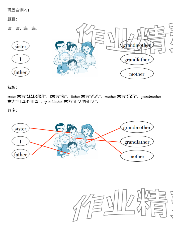 2024年同步實(shí)踐評(píng)價(jià)課程基礎(chǔ)訓(xùn)練三年級(jí)英語(yǔ)上冊(cè)湘少版 參考答案第56頁(yè)