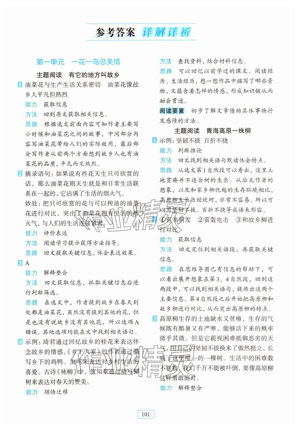 2025年知行合閱讀主題拓展訓(xùn)練五年級(jí)上冊(cè)人教版 第1頁