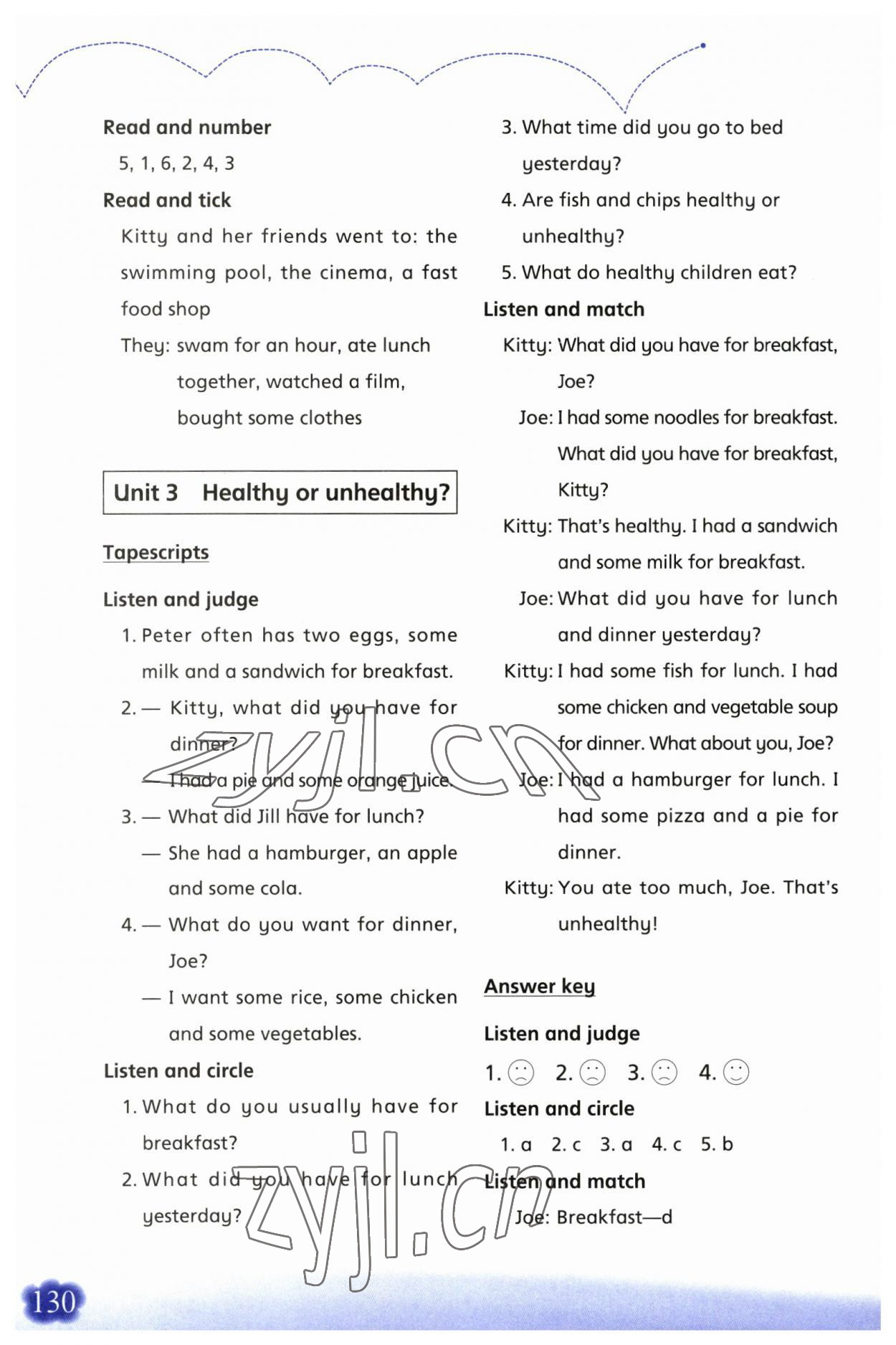 2023年牛津英語活動(dòng)練習(xí)手冊(cè)六年級(jí)英語上冊(cè)滬教版 第4頁